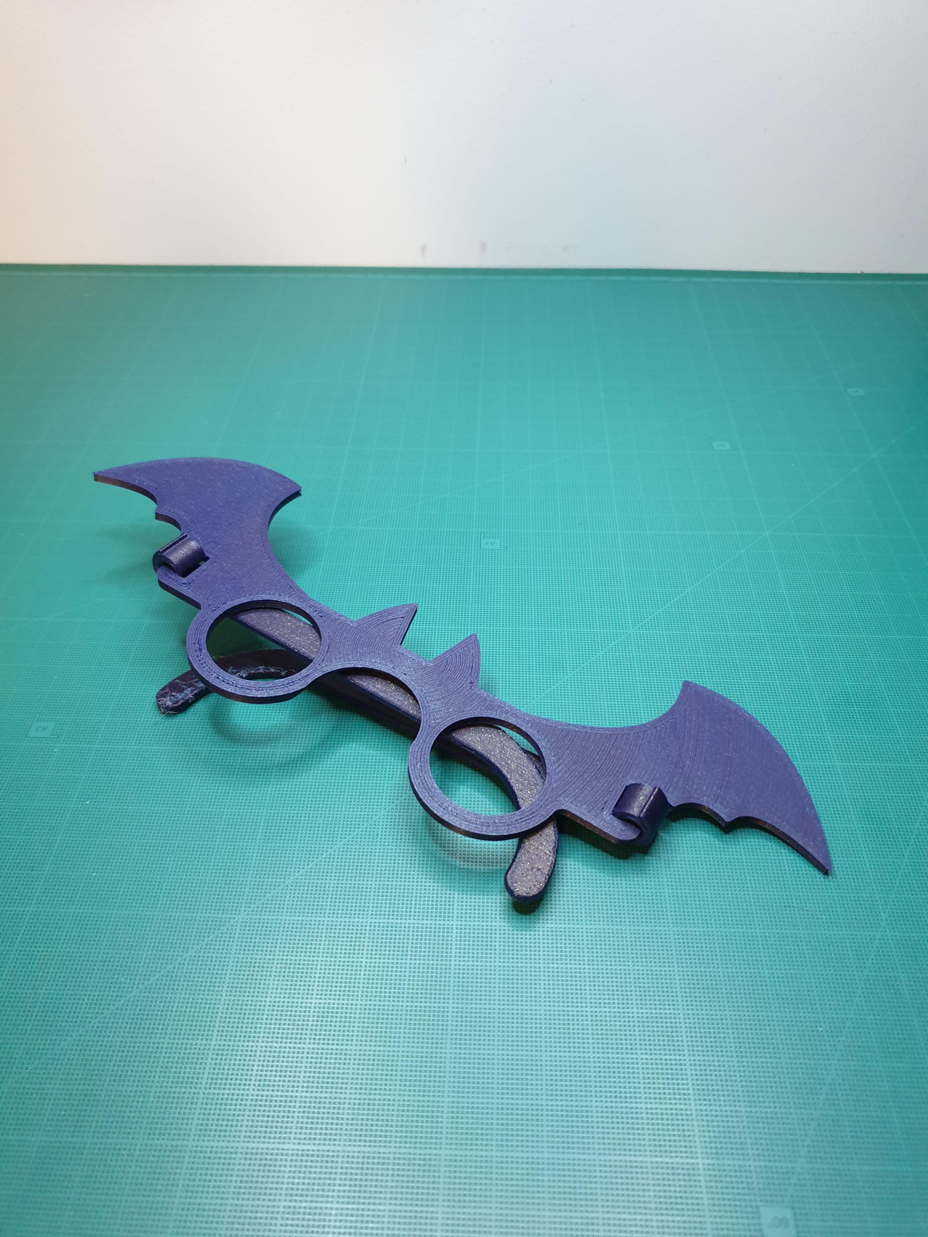 Bat Glasses - Unlightened || Halloween 3d model