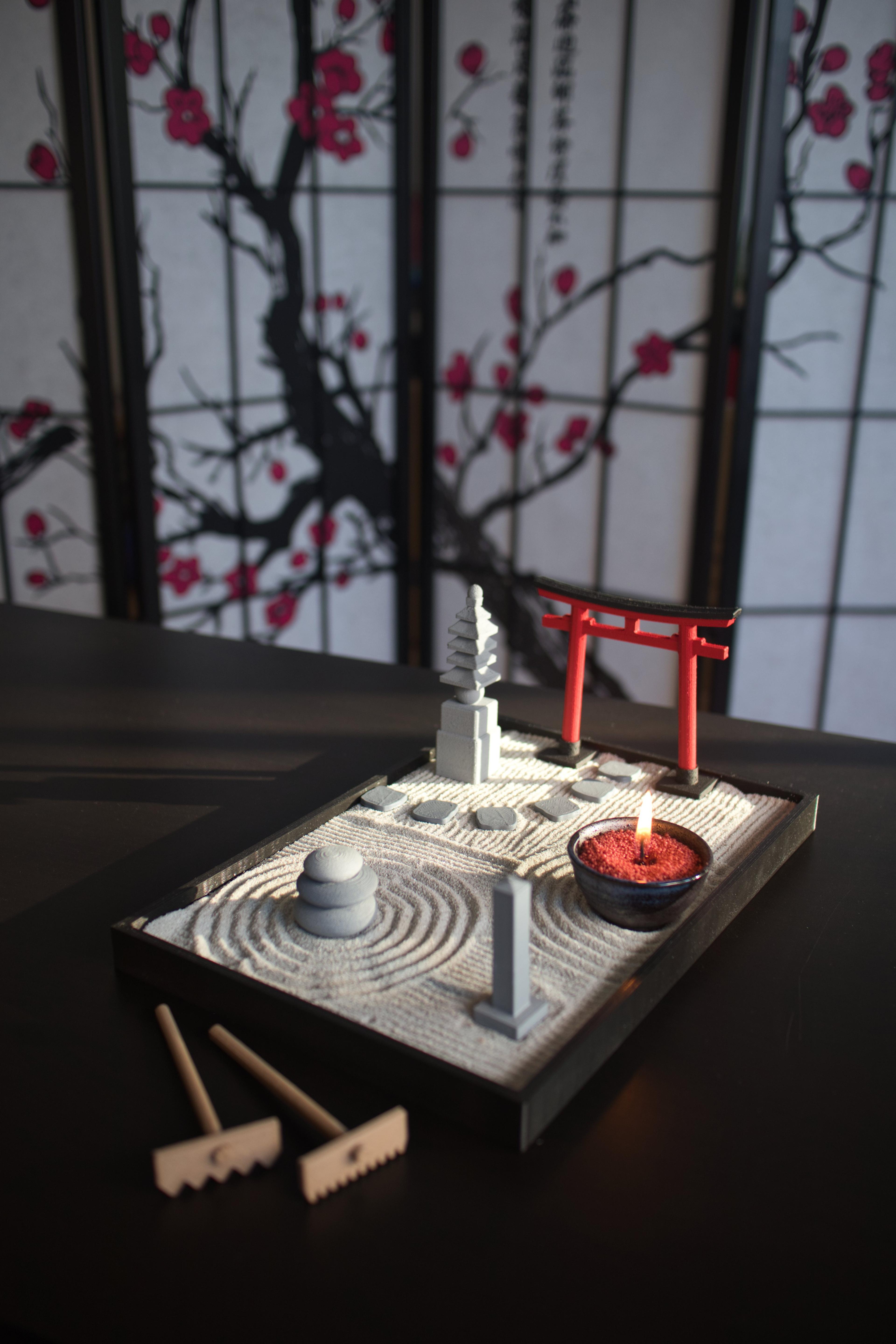 Zen Garden 3d model