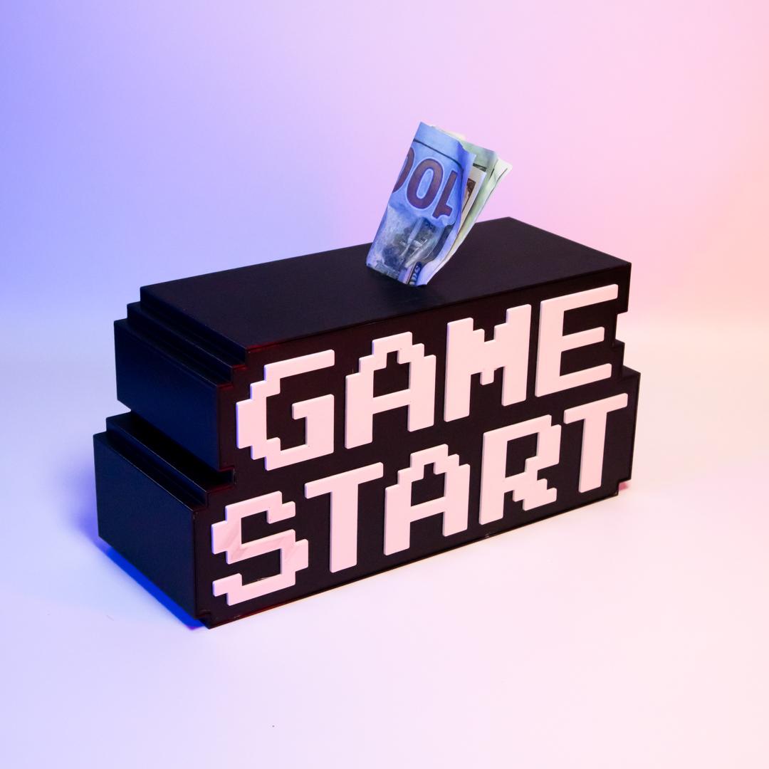 Game Start - Money Bank 3d model