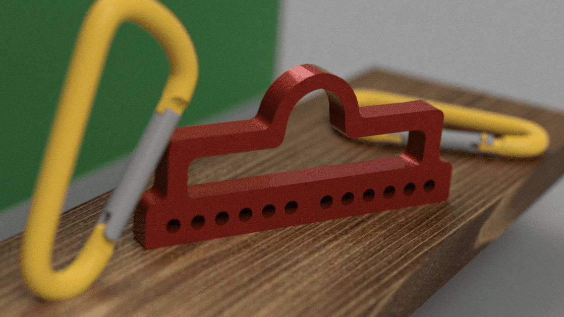 Carabine Holder 3d model