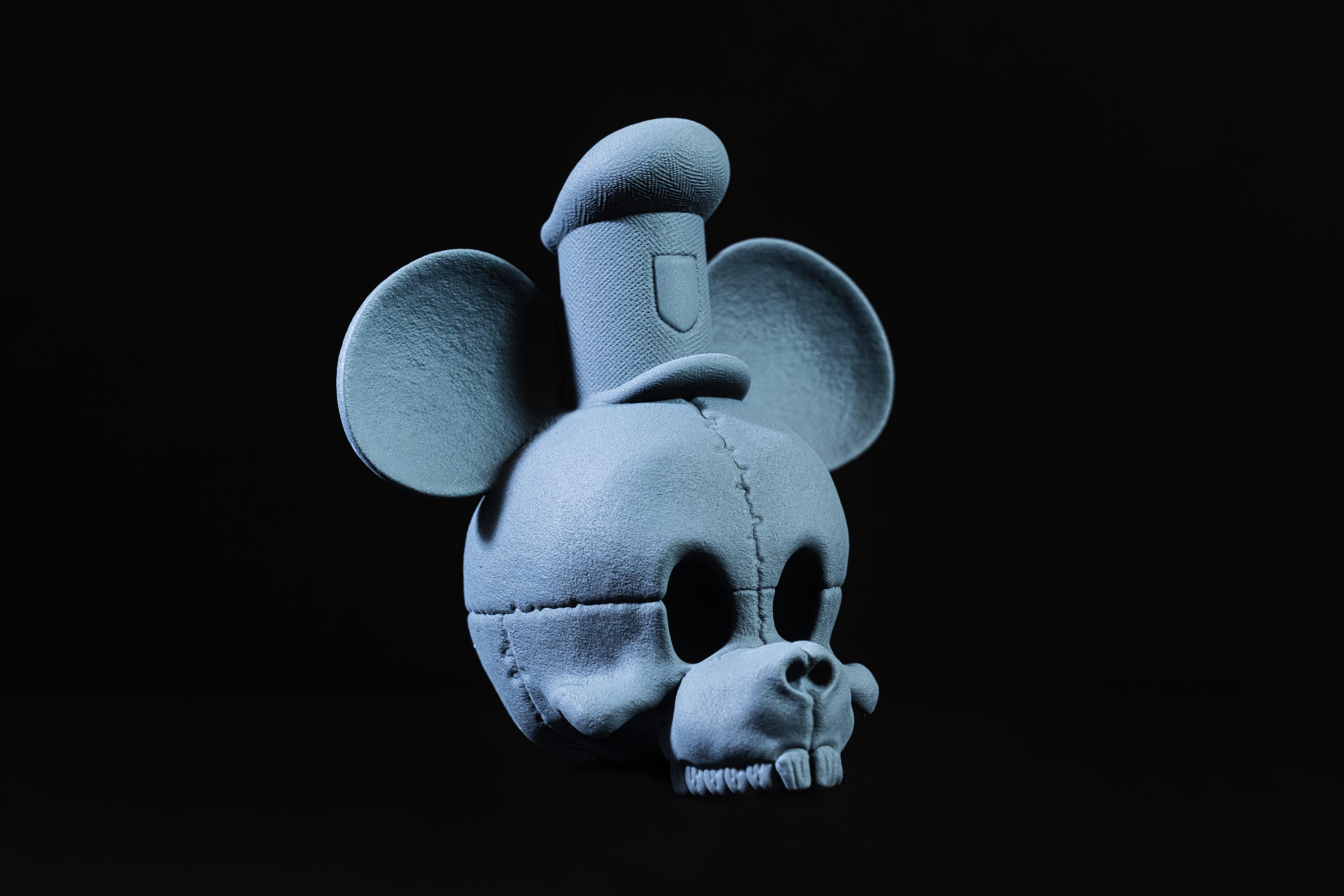 Steamboat Willie Skull 3d model