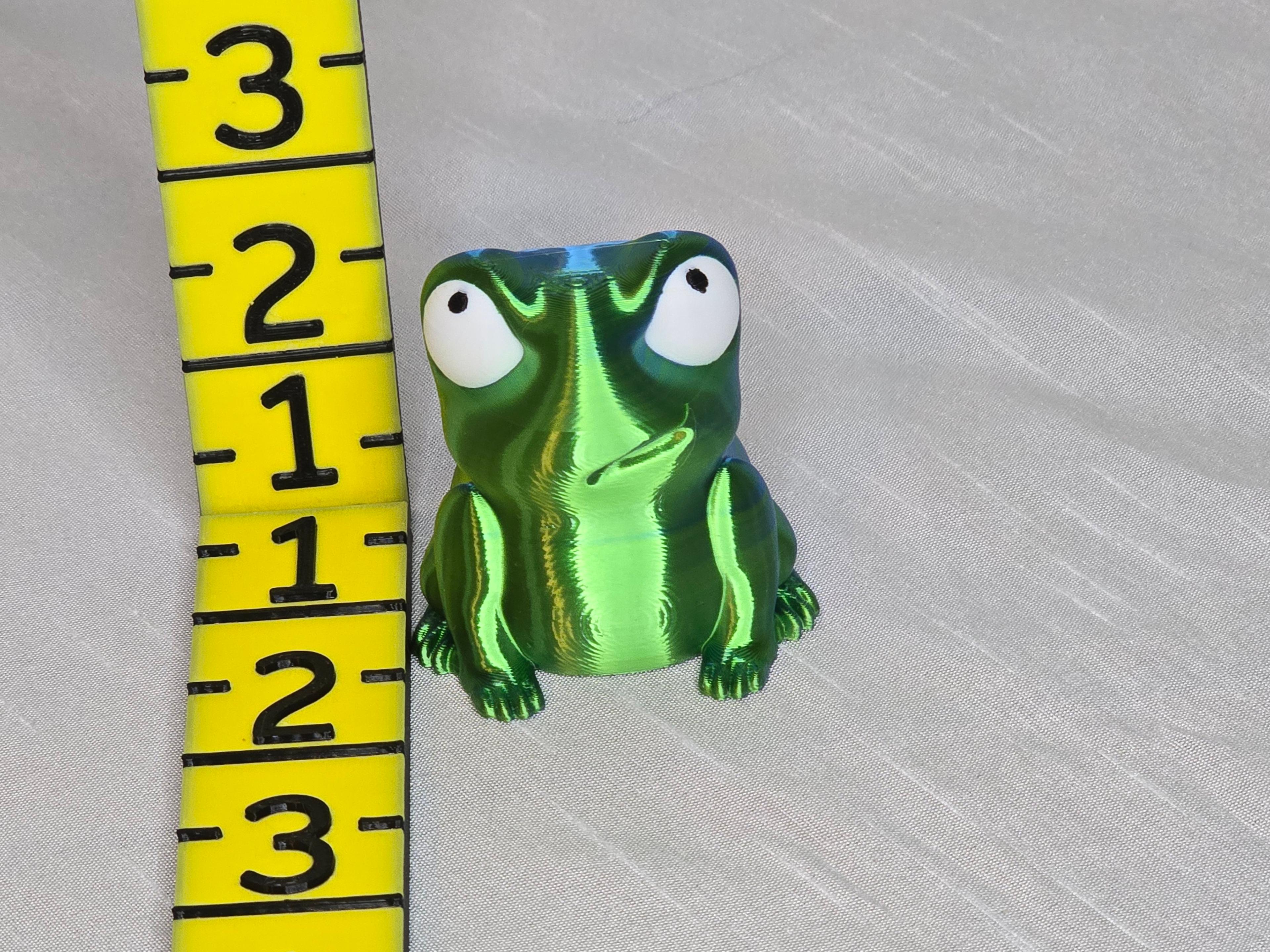 Angry Frog 3d model