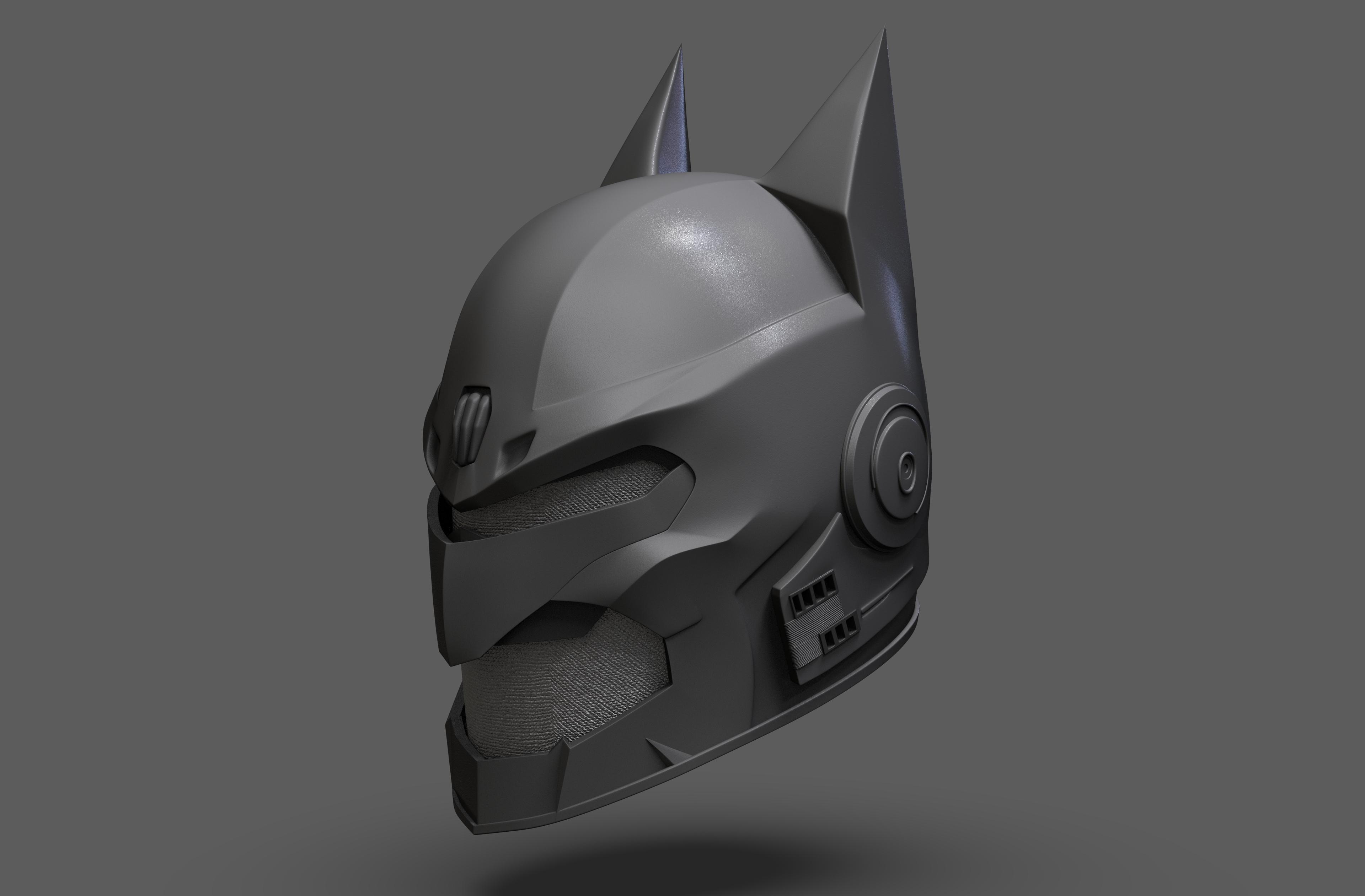 Batman Concept Helmet 2 3d model