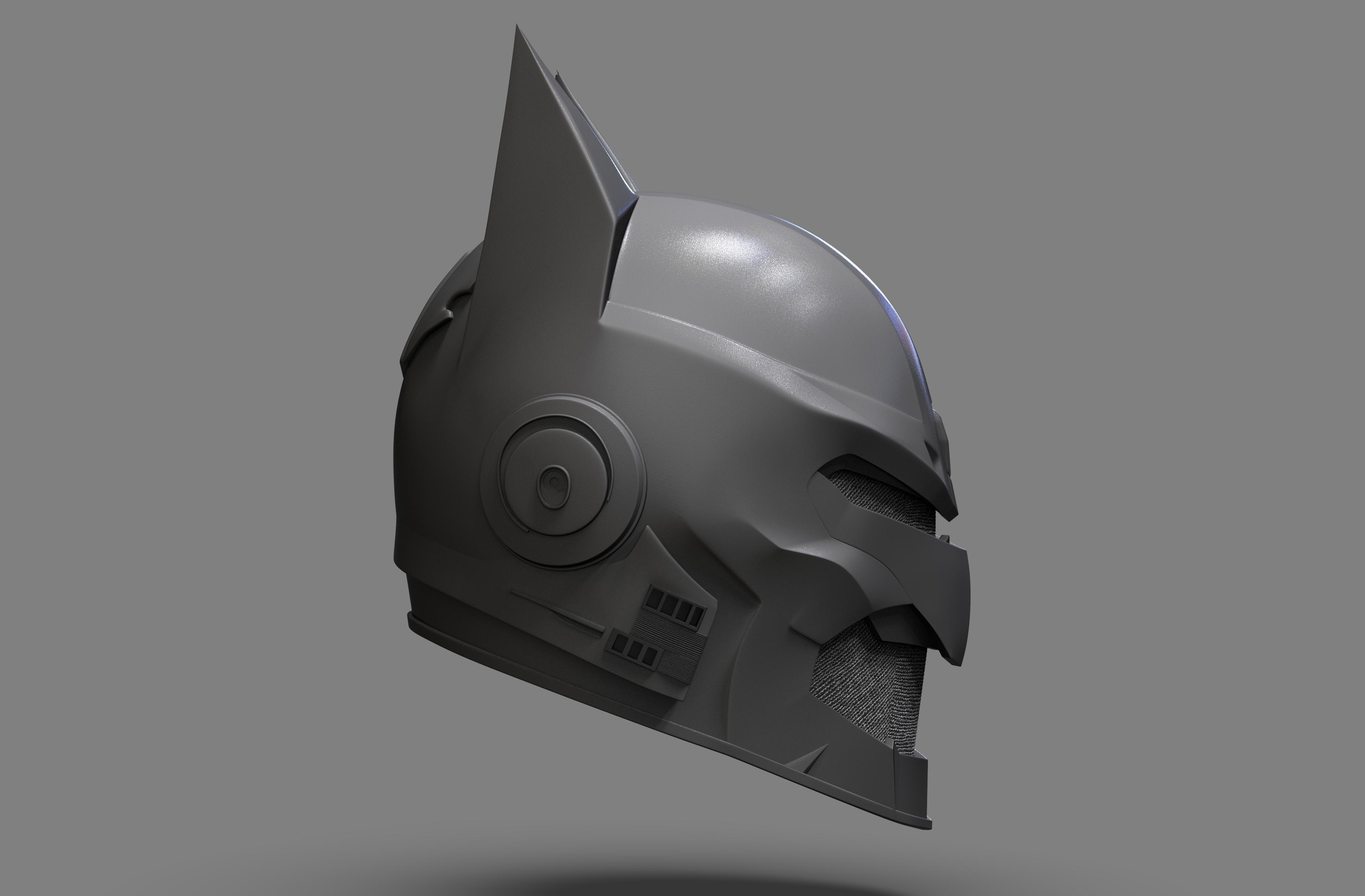 Batman Concept Helmet 2 3d model