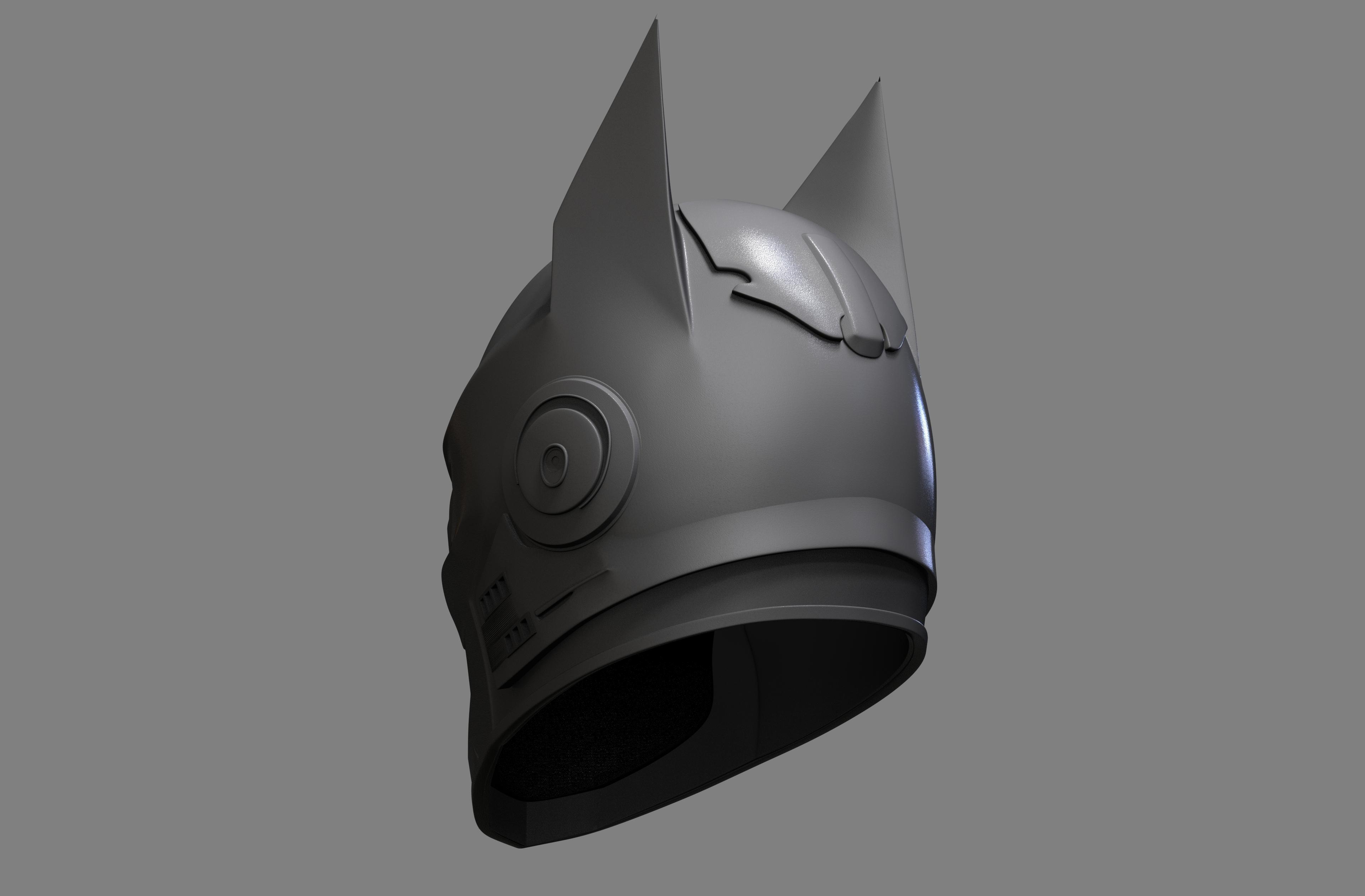 Batman Concept Helmet 2 3d model