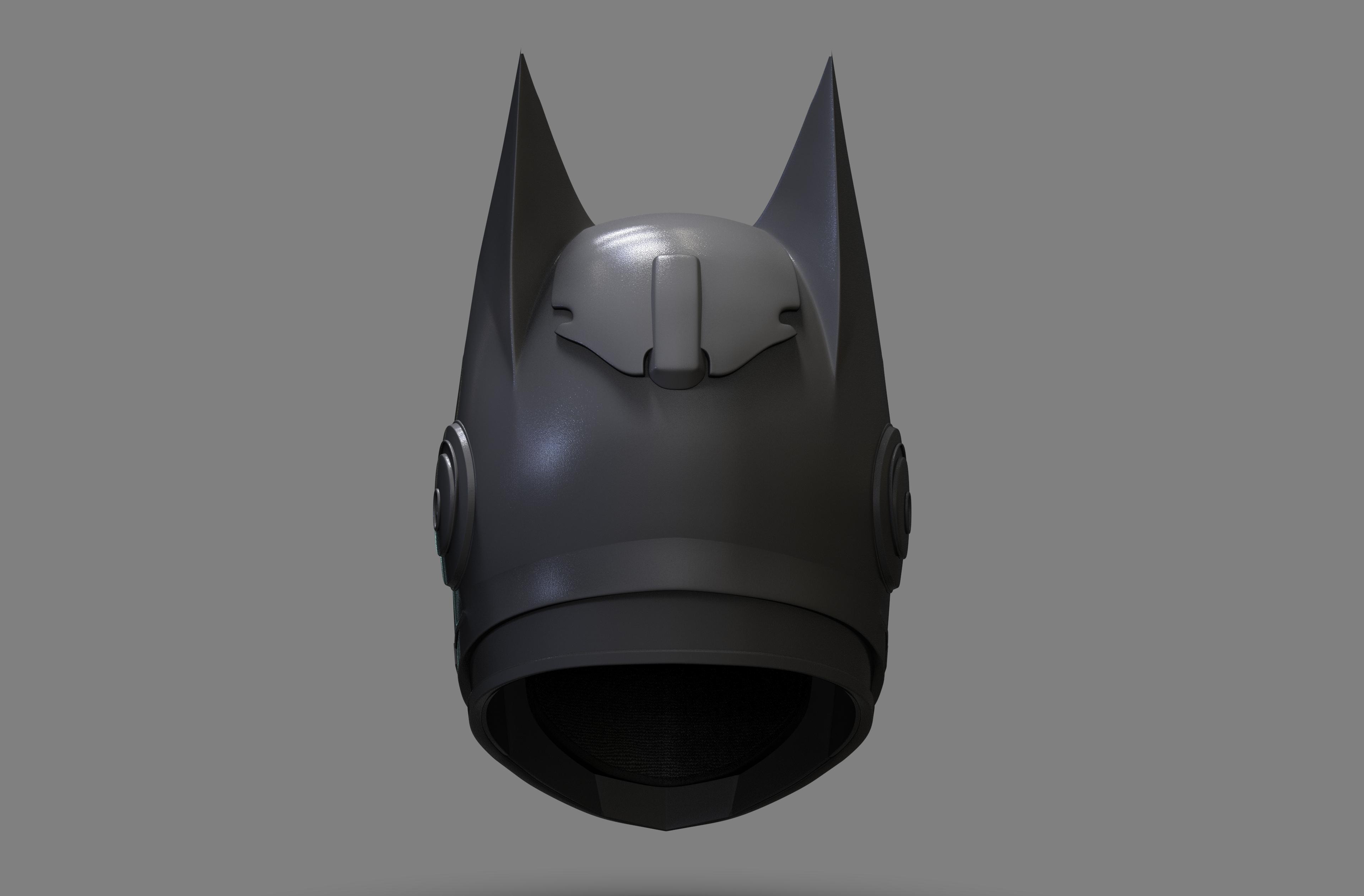 Batman Concept Helmet 2 3d model