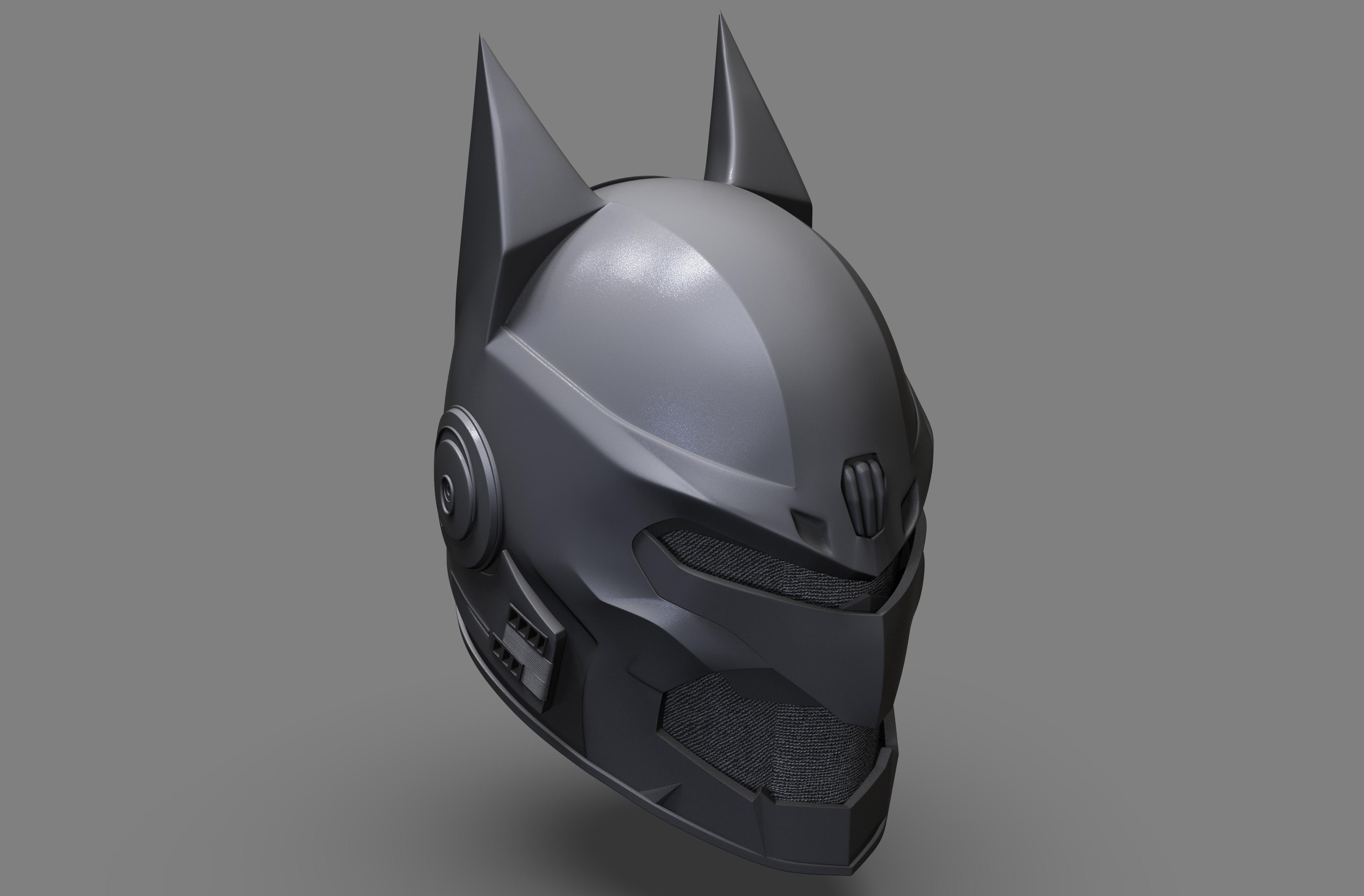 Batman Concept Helmet 2 3d model