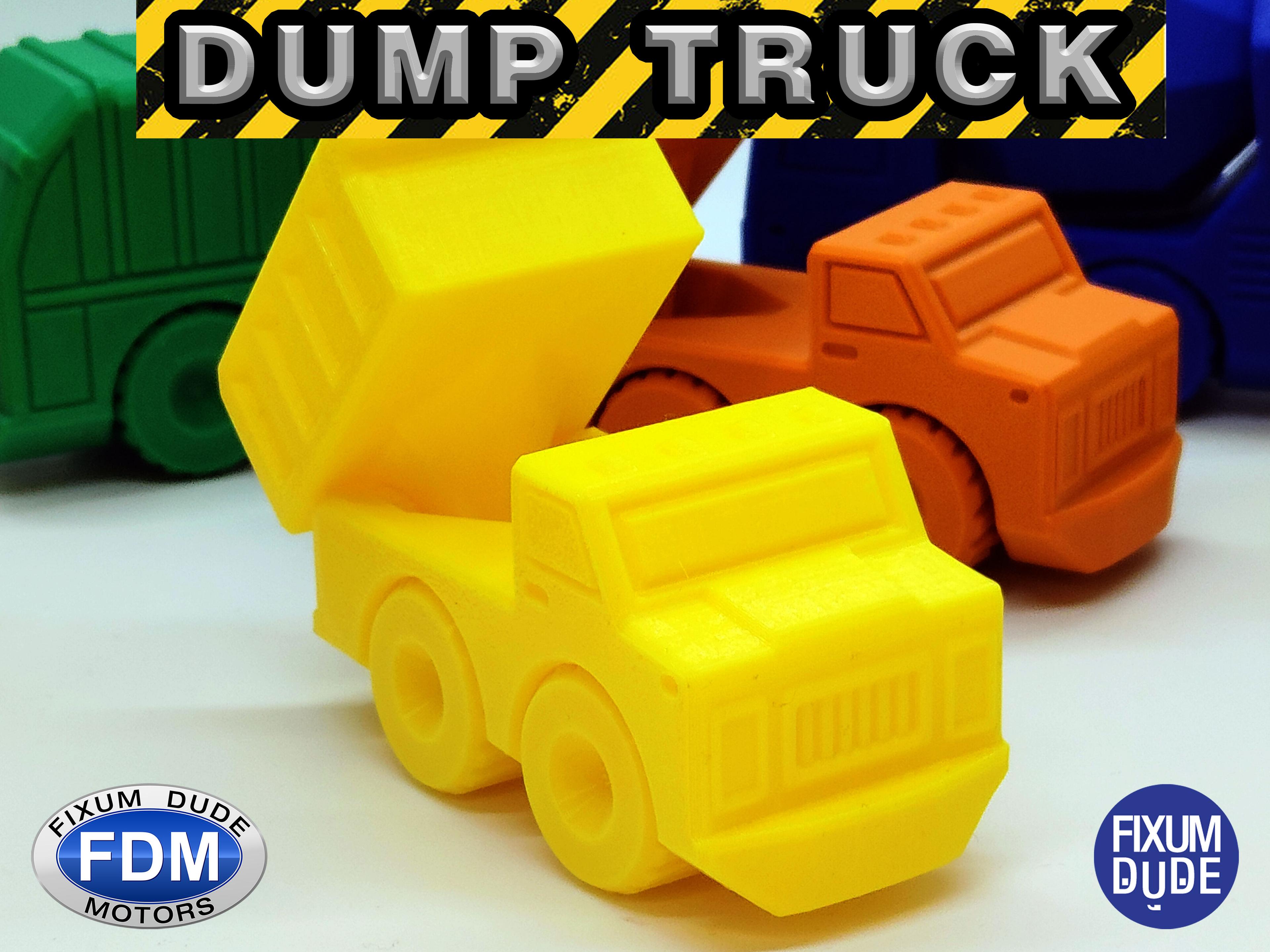 Fixum Dude Motors PiP Dump Truck 3d model