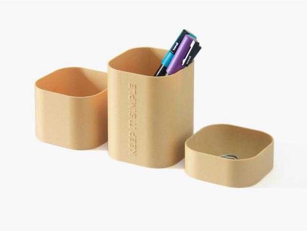 Desk Organizer - Keep It Simple 3d model