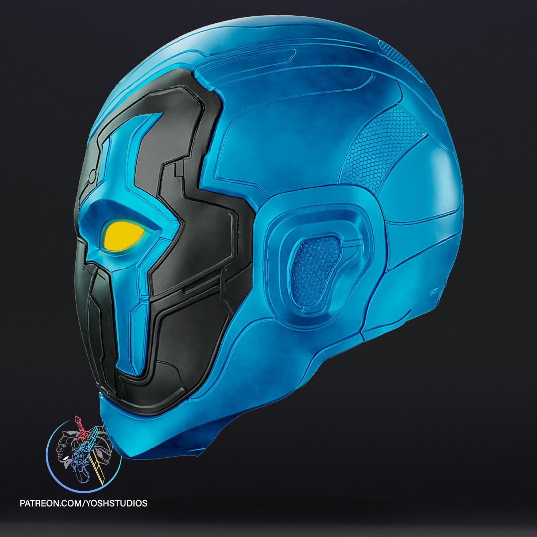 Blue Beetle Mask 3D File STL 3d model