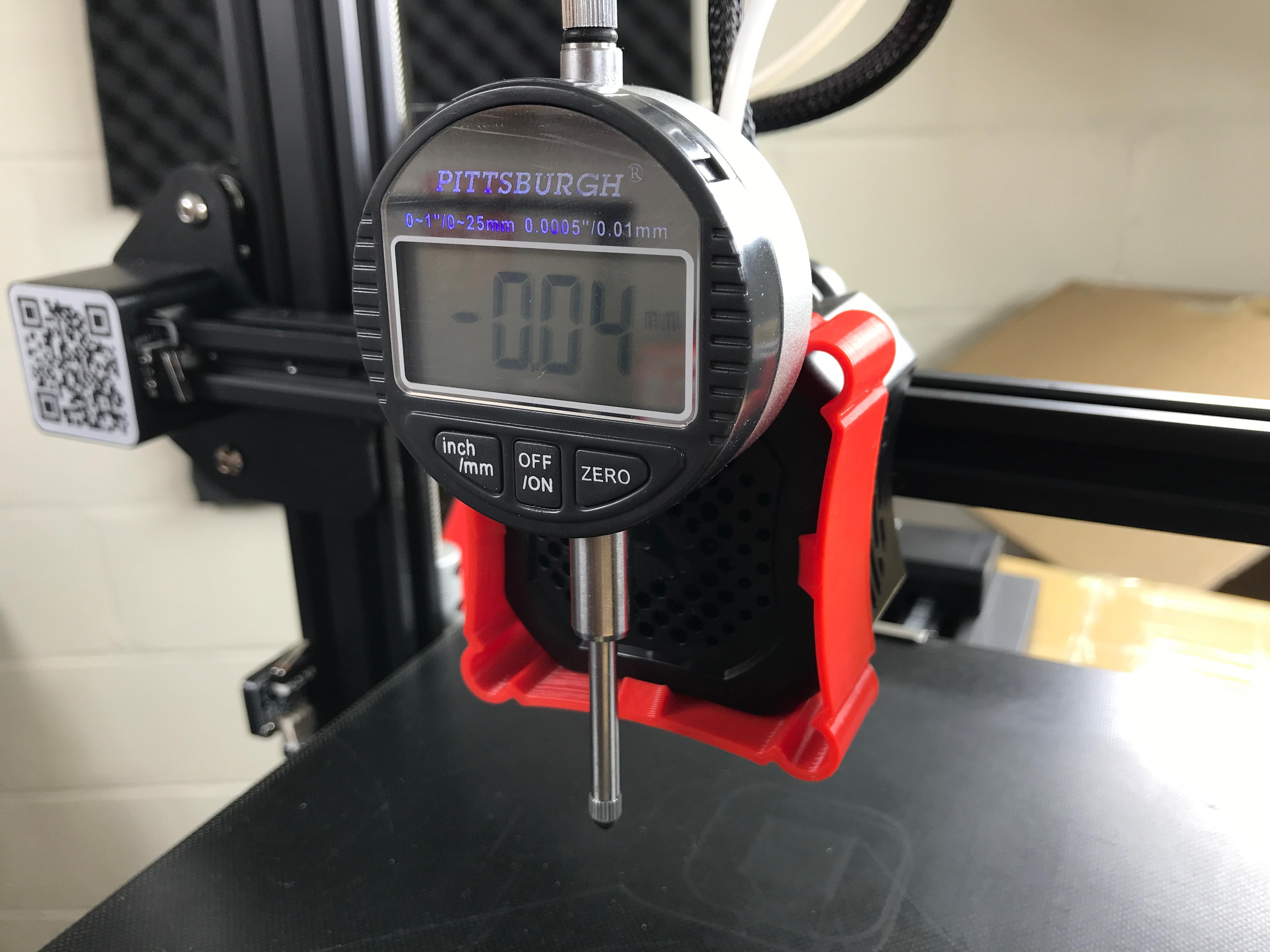 Ender 3 V2 Dial Indicator Mount 3d model