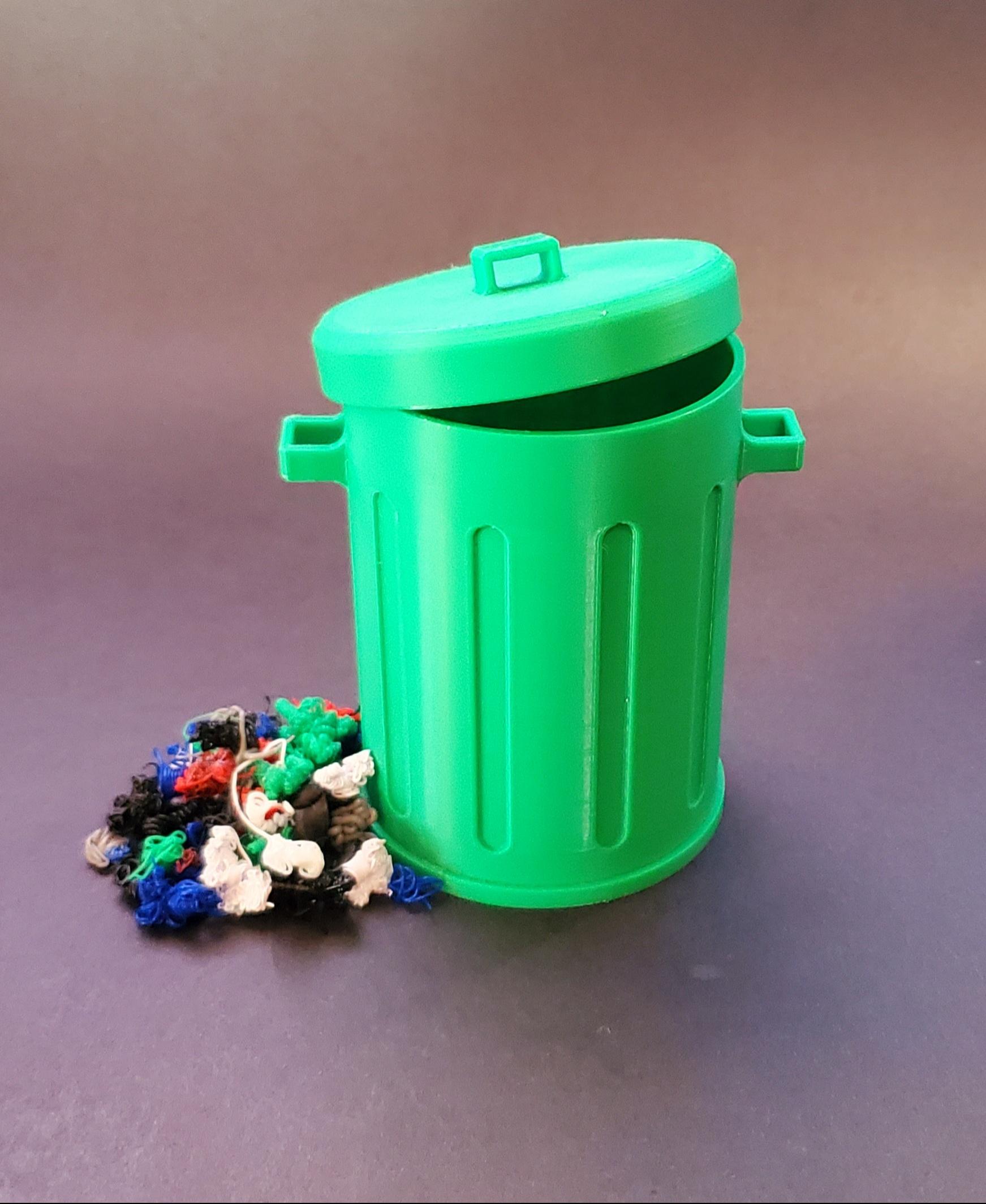 3D Printer Poop Trash Can 3d model