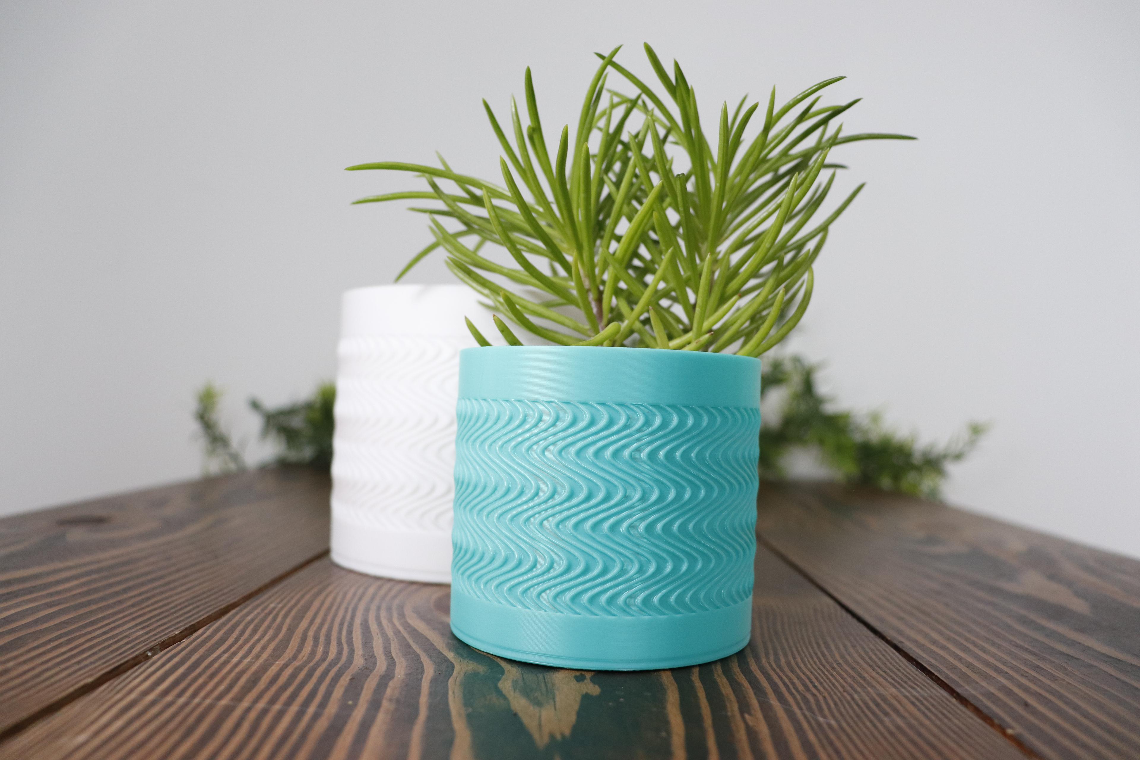 Ripple Planter 3d model