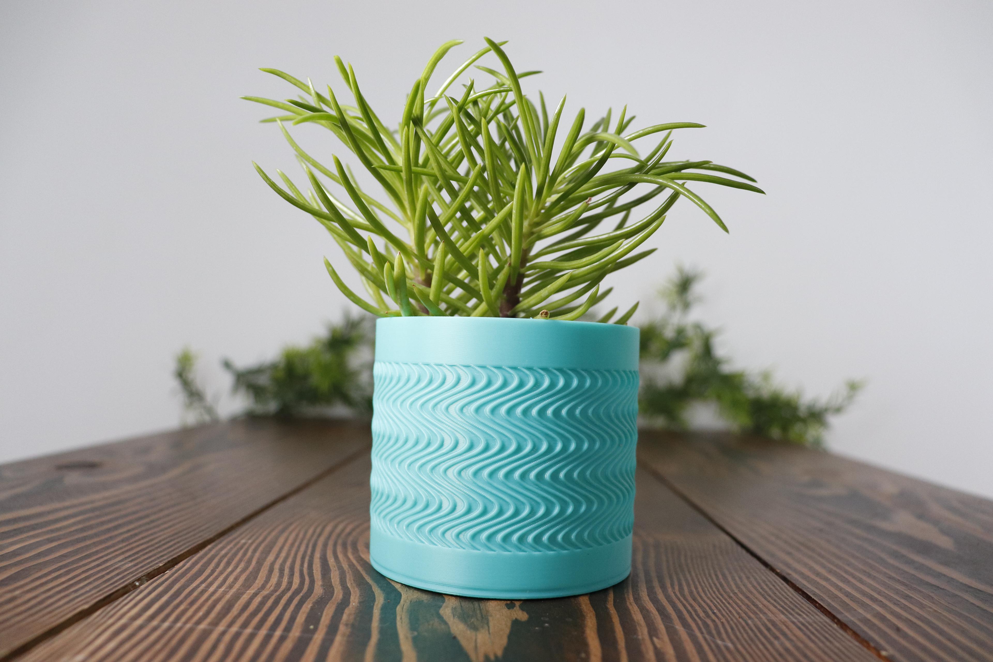 Ripple Planter 3d model