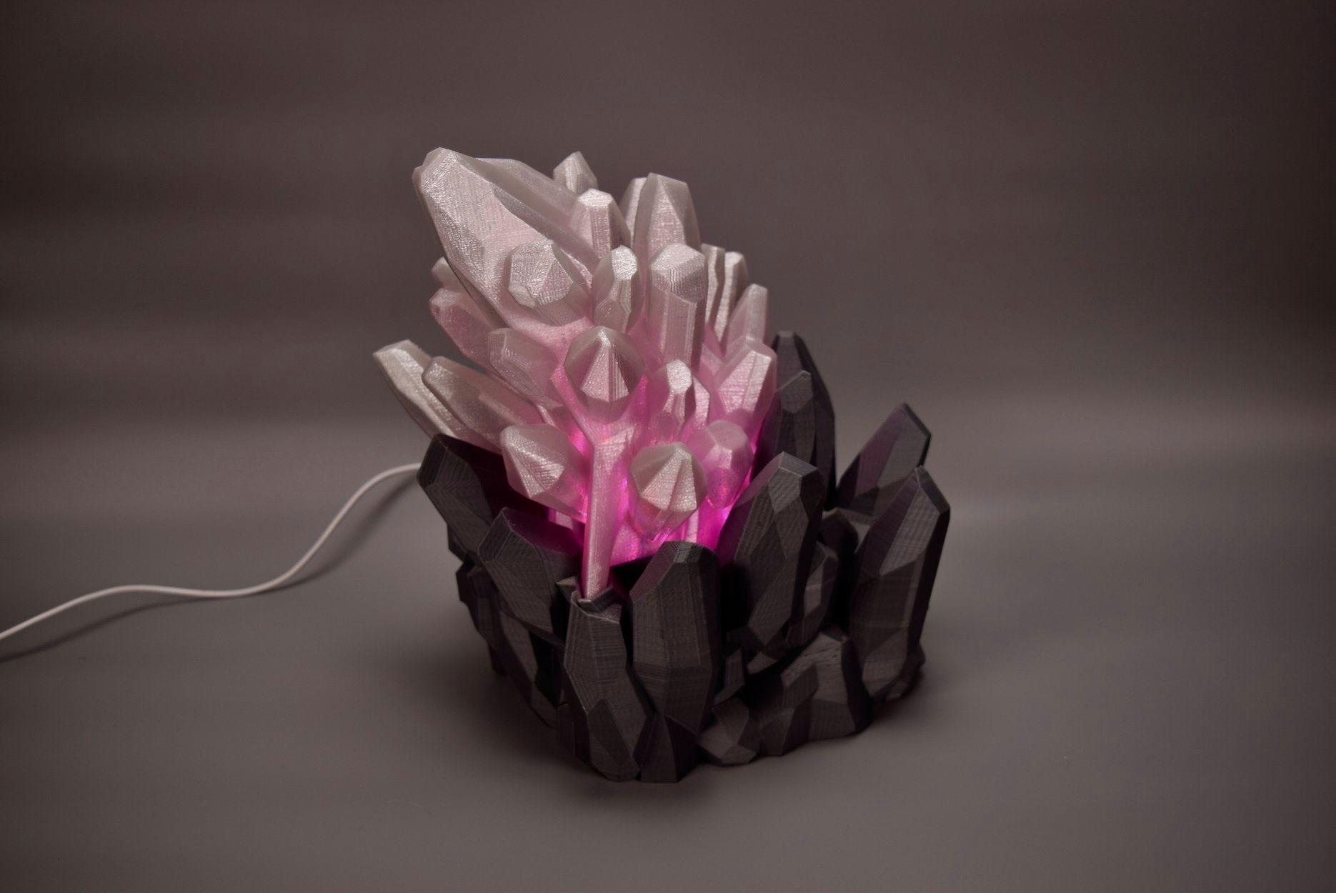 Crystal Led Lamp 3d model