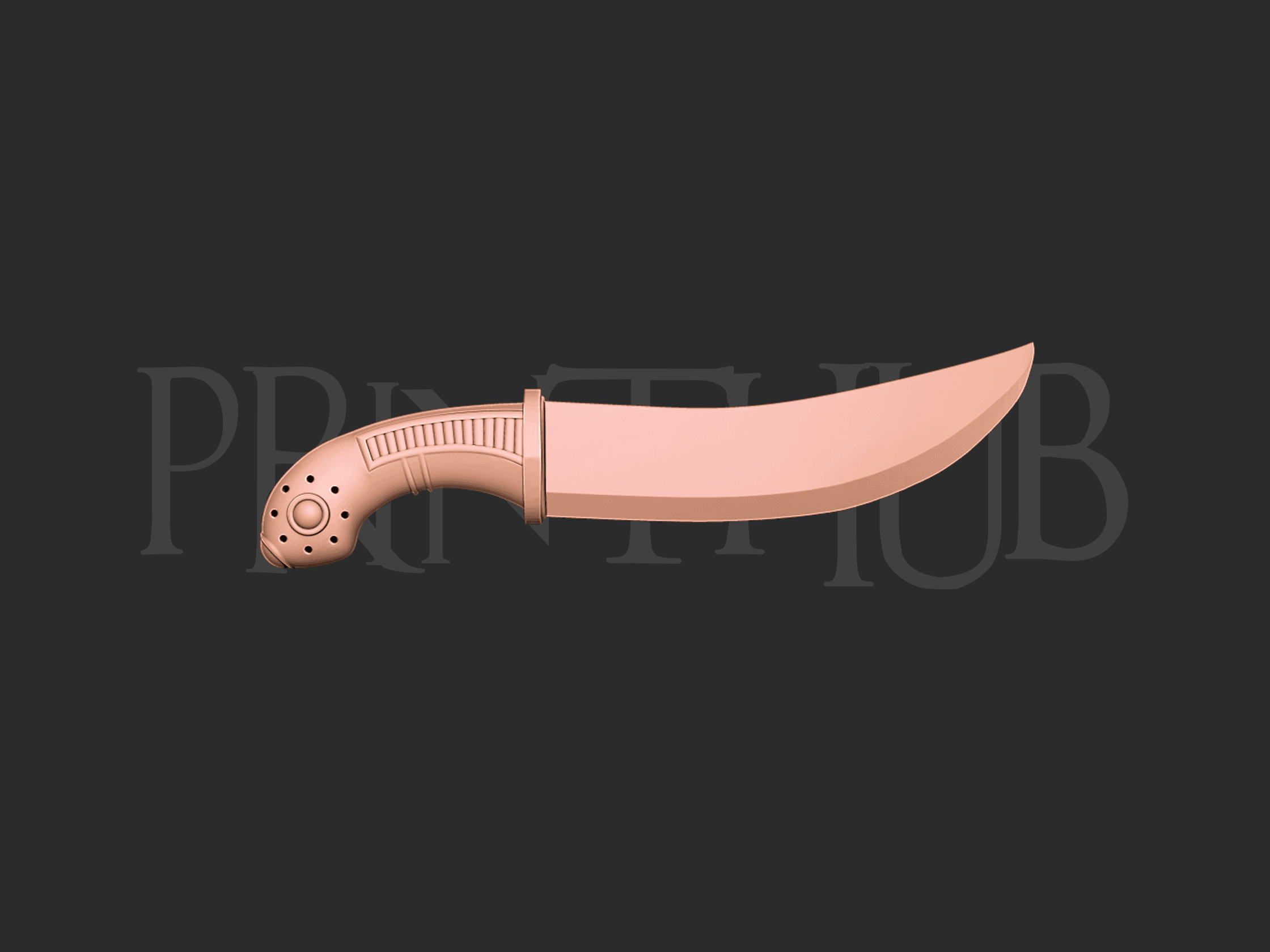 One piece ace dagger 3d model