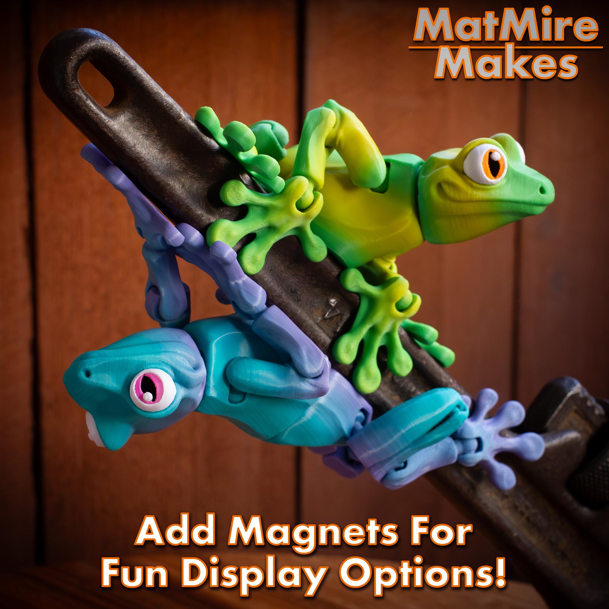 Tree Frog - Articulated Figure 3d model