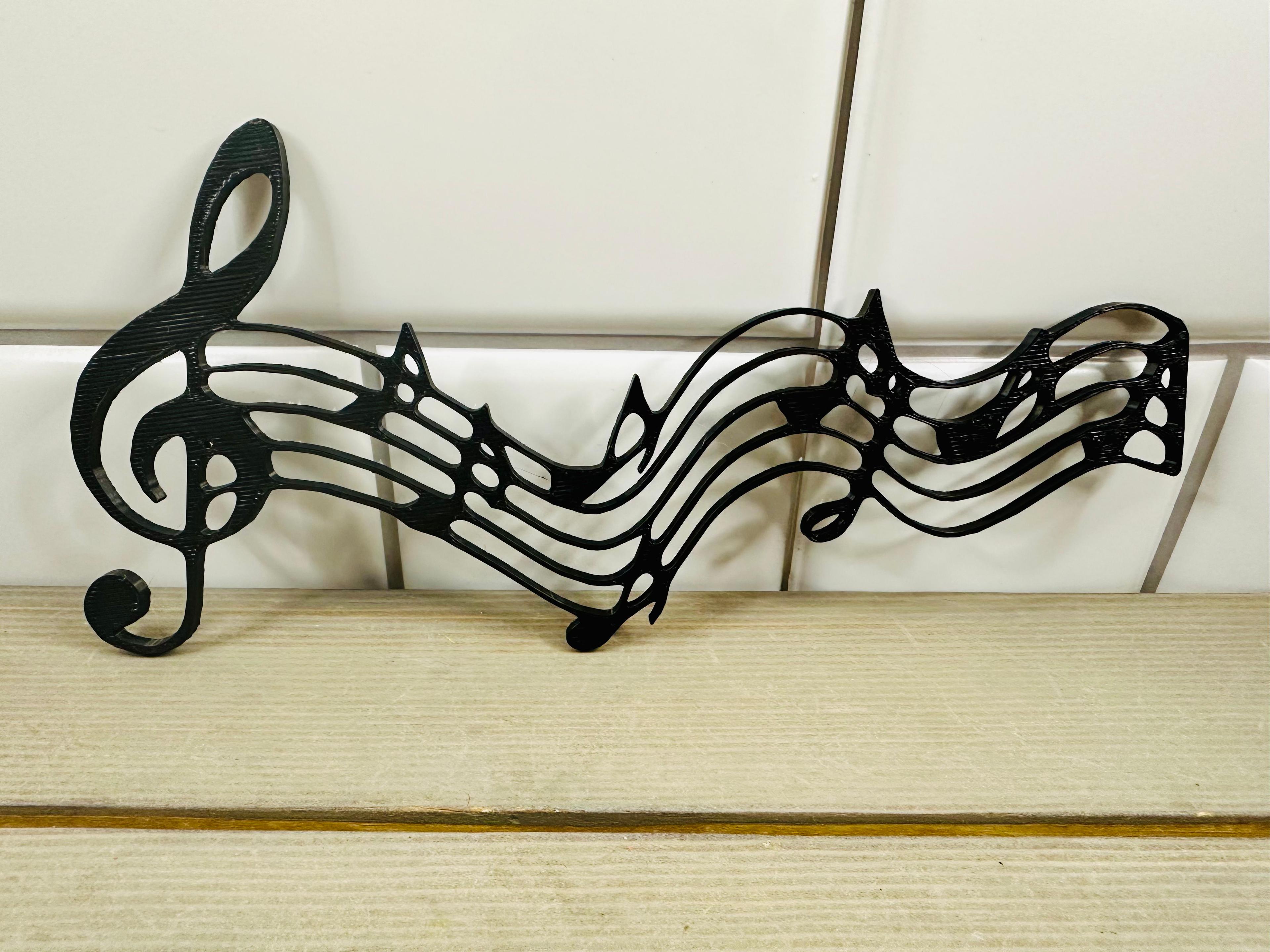 Music Wall Art 3d model