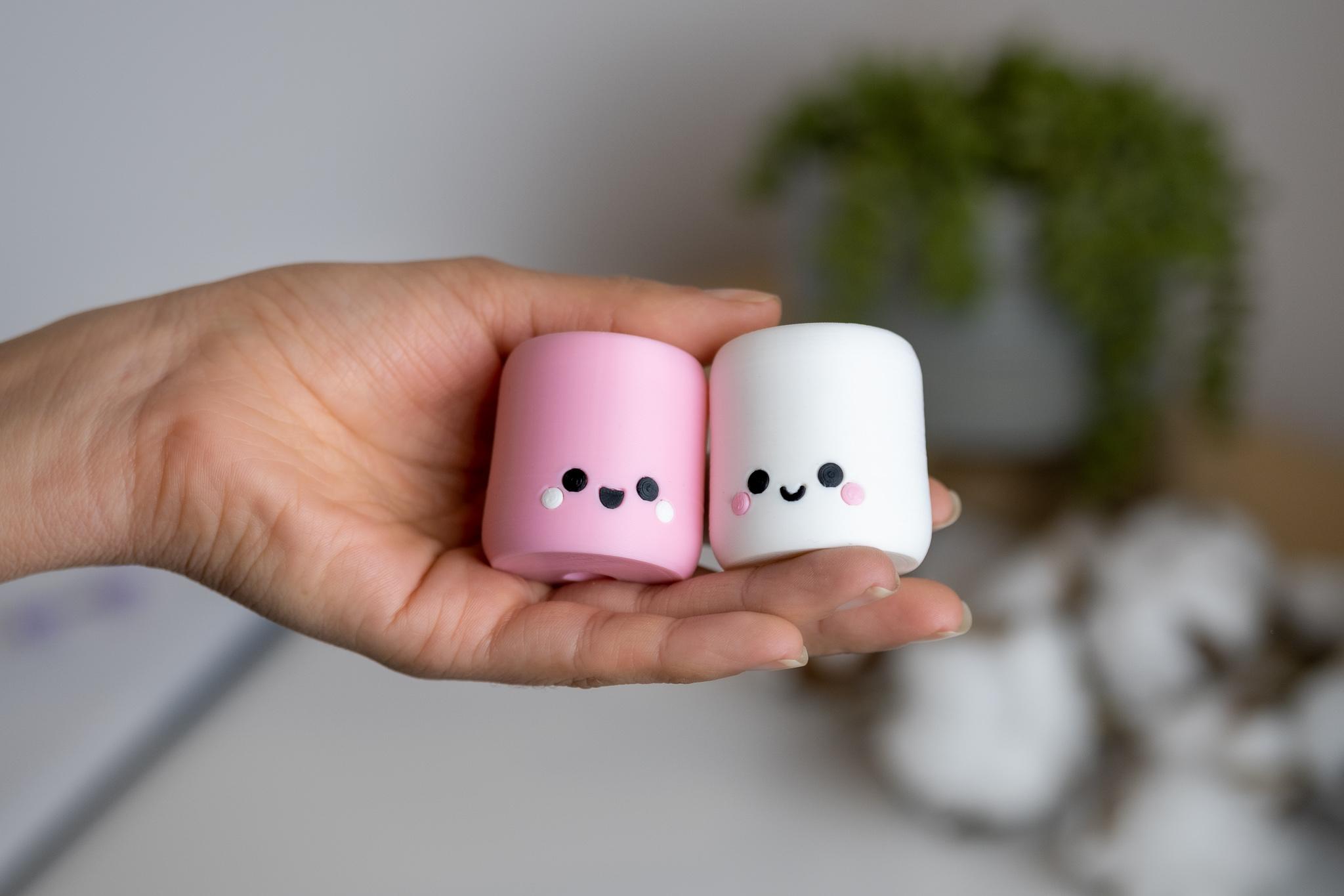 Kawaii Marshmallows - Holoprops 3d model