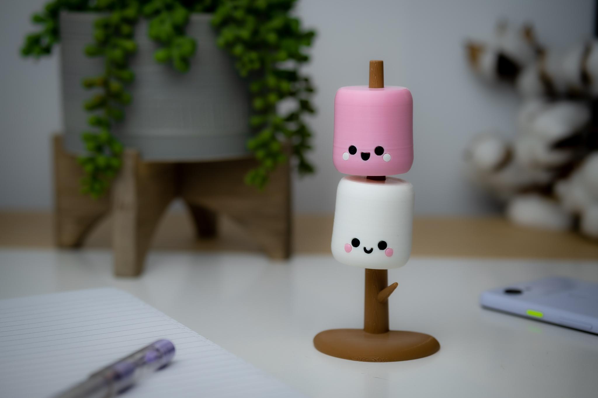 Kawaii Marshmallows - Holoprops 3d model