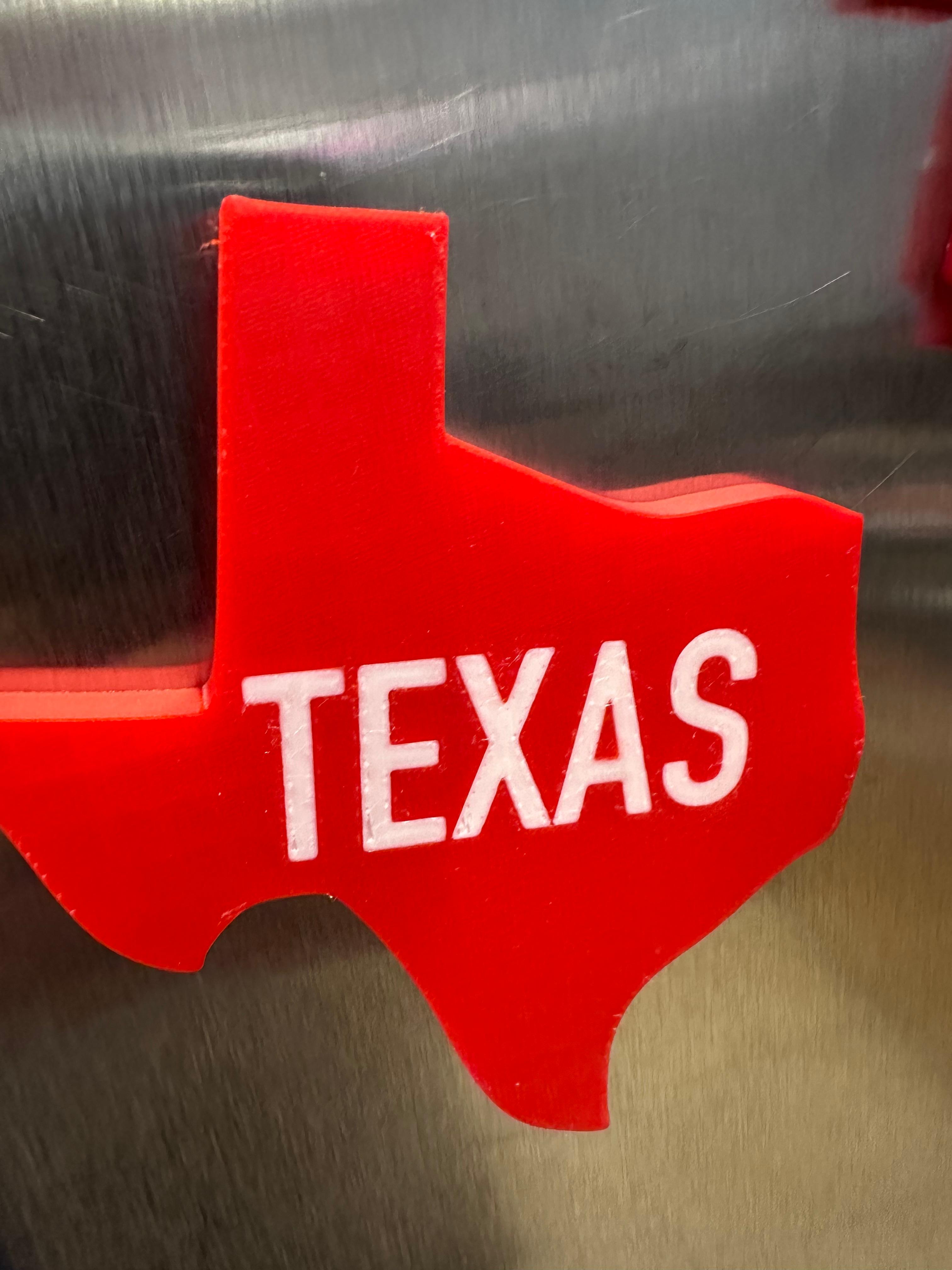 Merica Fridge Magnets - MMU version - TEXAS 3d model