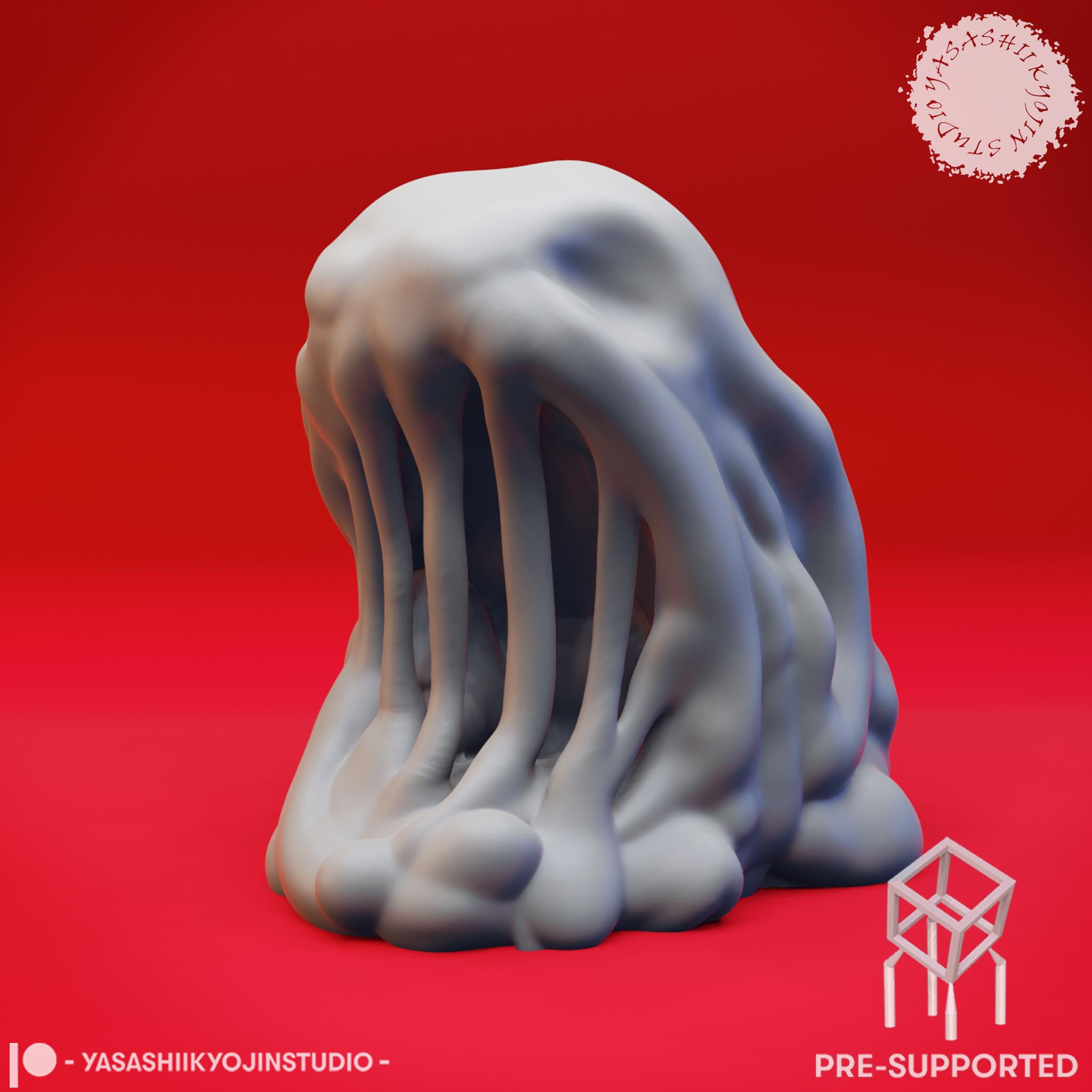 Ochre Jellies - Tabletop Miniature (Pre-Supported) 3d model