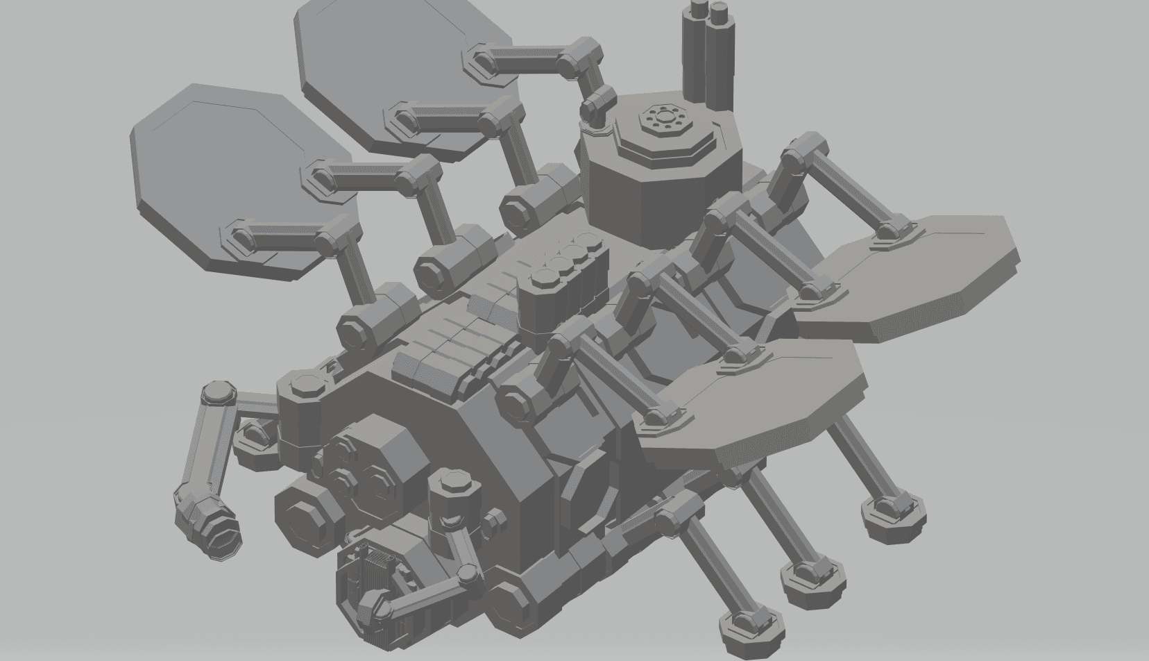 FHW:Moth Server Unit prototype (BoD) 3d model