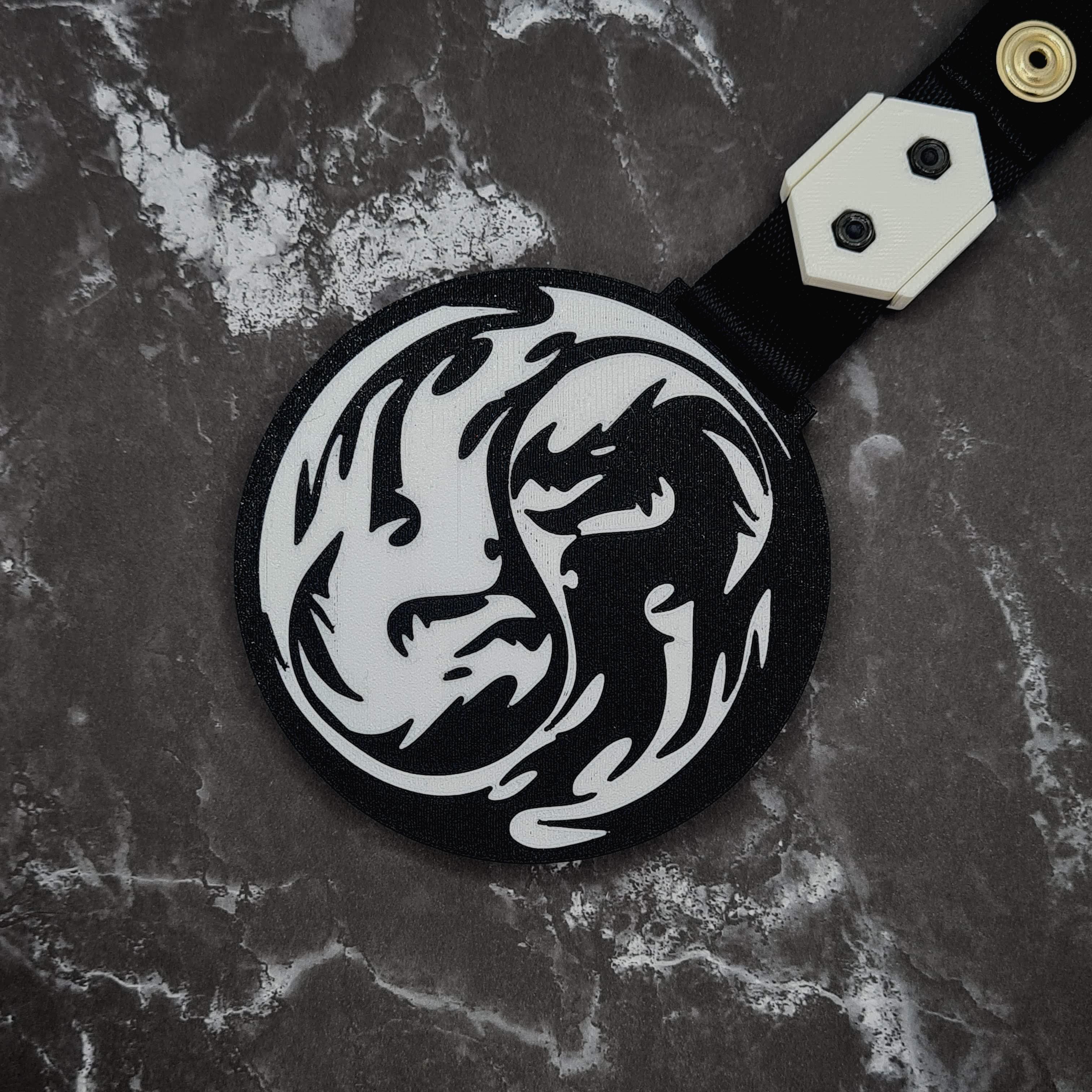 Dragon Yin Yang Tsurikawa 3d model