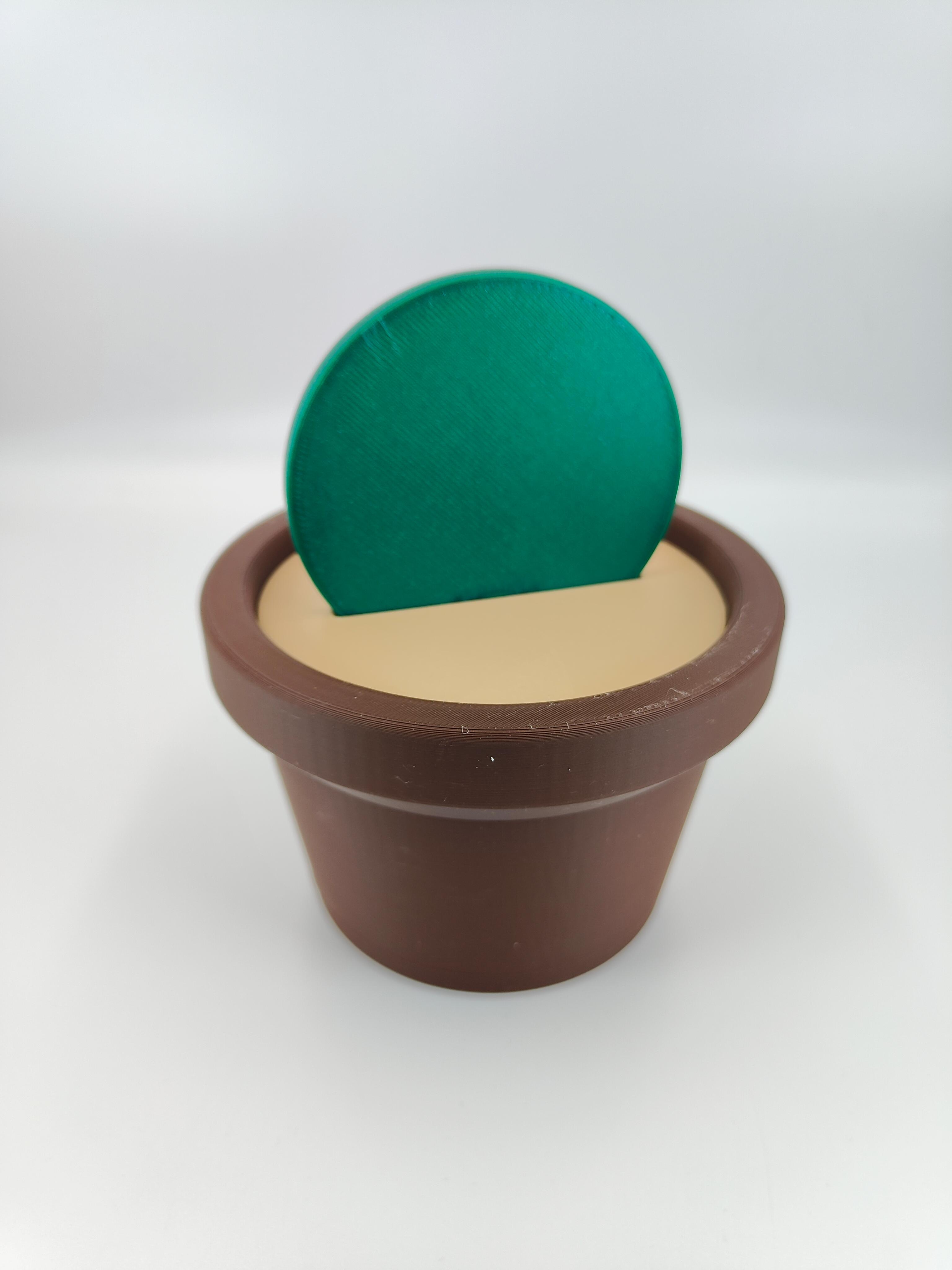 Cactus Coasters Set by TheCraftyMaker 3d model