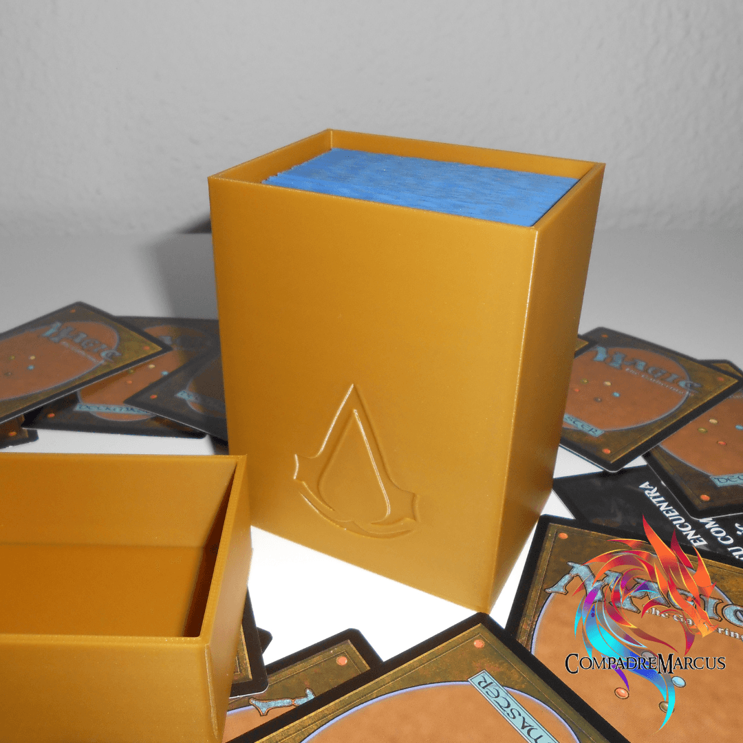 Magic the Gathering Basic deck box (Assassins Creed / Dragon Ball) 3d model