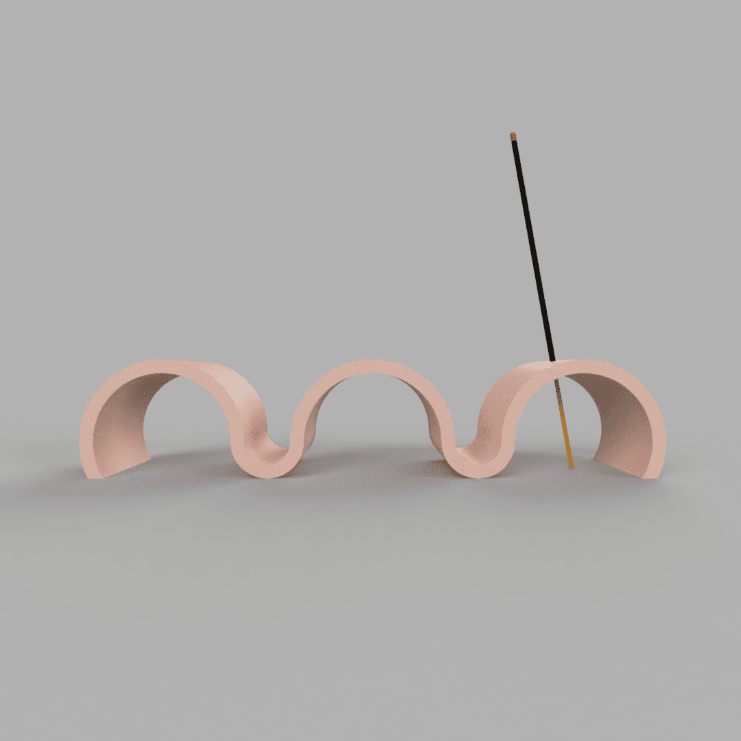 incense holder 3d model