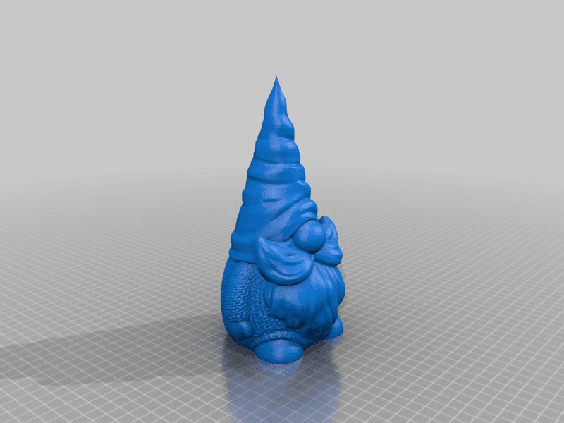 Fillable Gnome 3d model