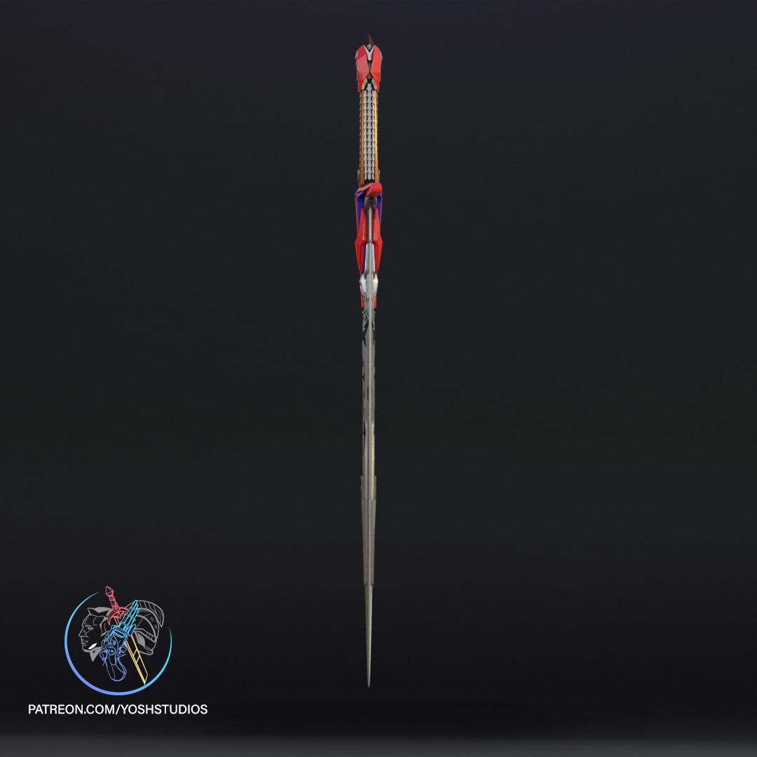 Optimus Prime Sword Last Knight 3D Print File STL 3d model