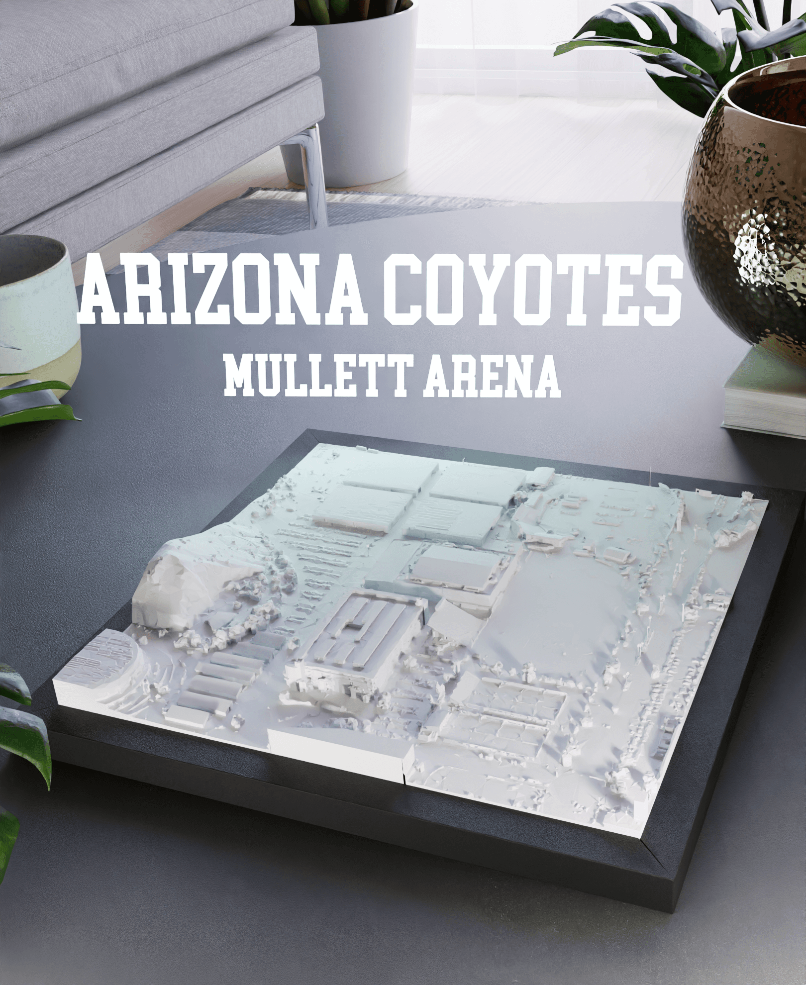 Arizona Coyotes - Mullett Arena 3d model