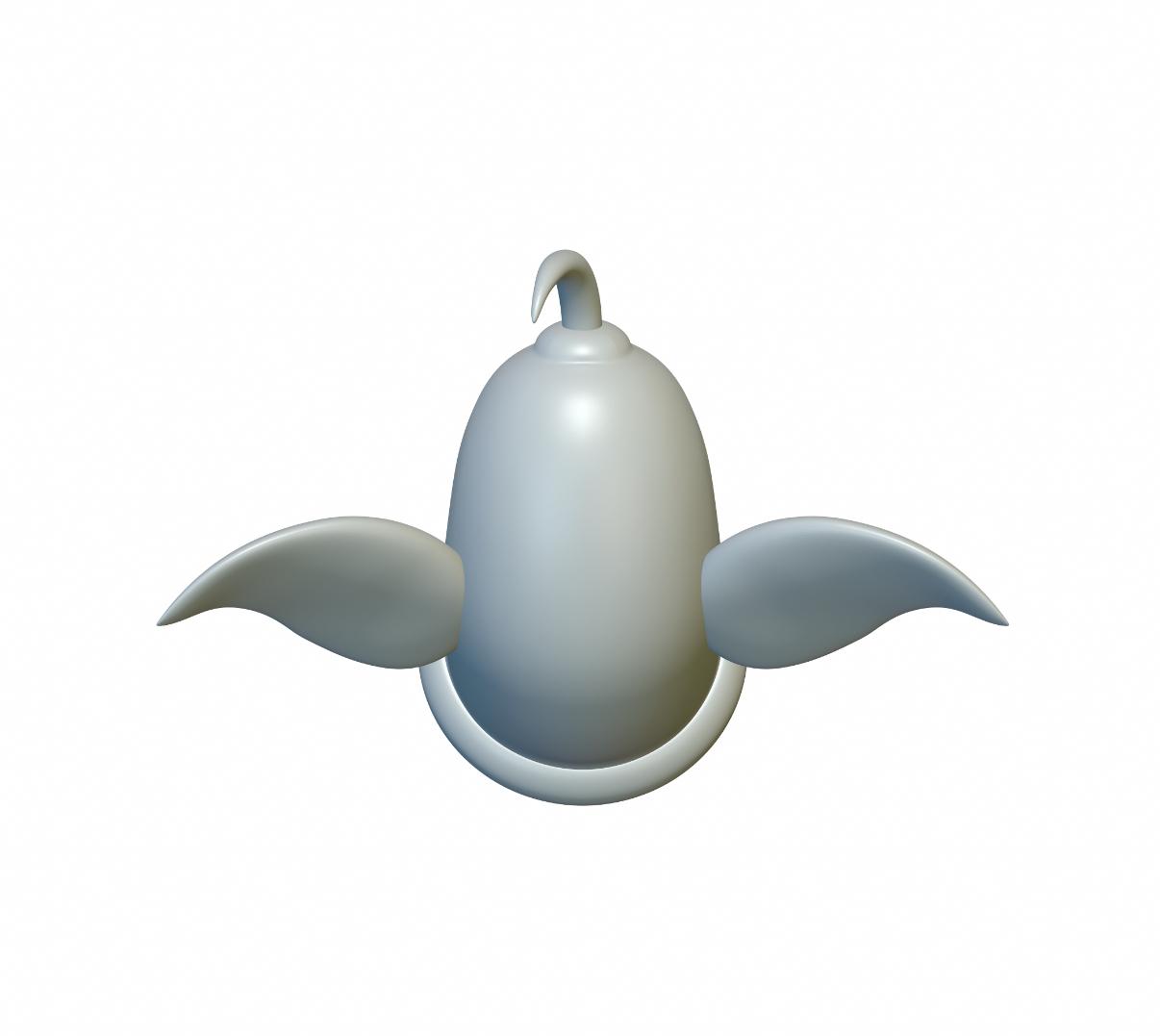 Pokemon Weepinbell #70 - Optimized for 3D Printing 3d model