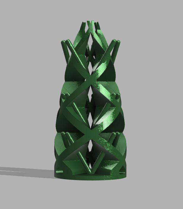 Abstract Christmas Tree V6A 3d model