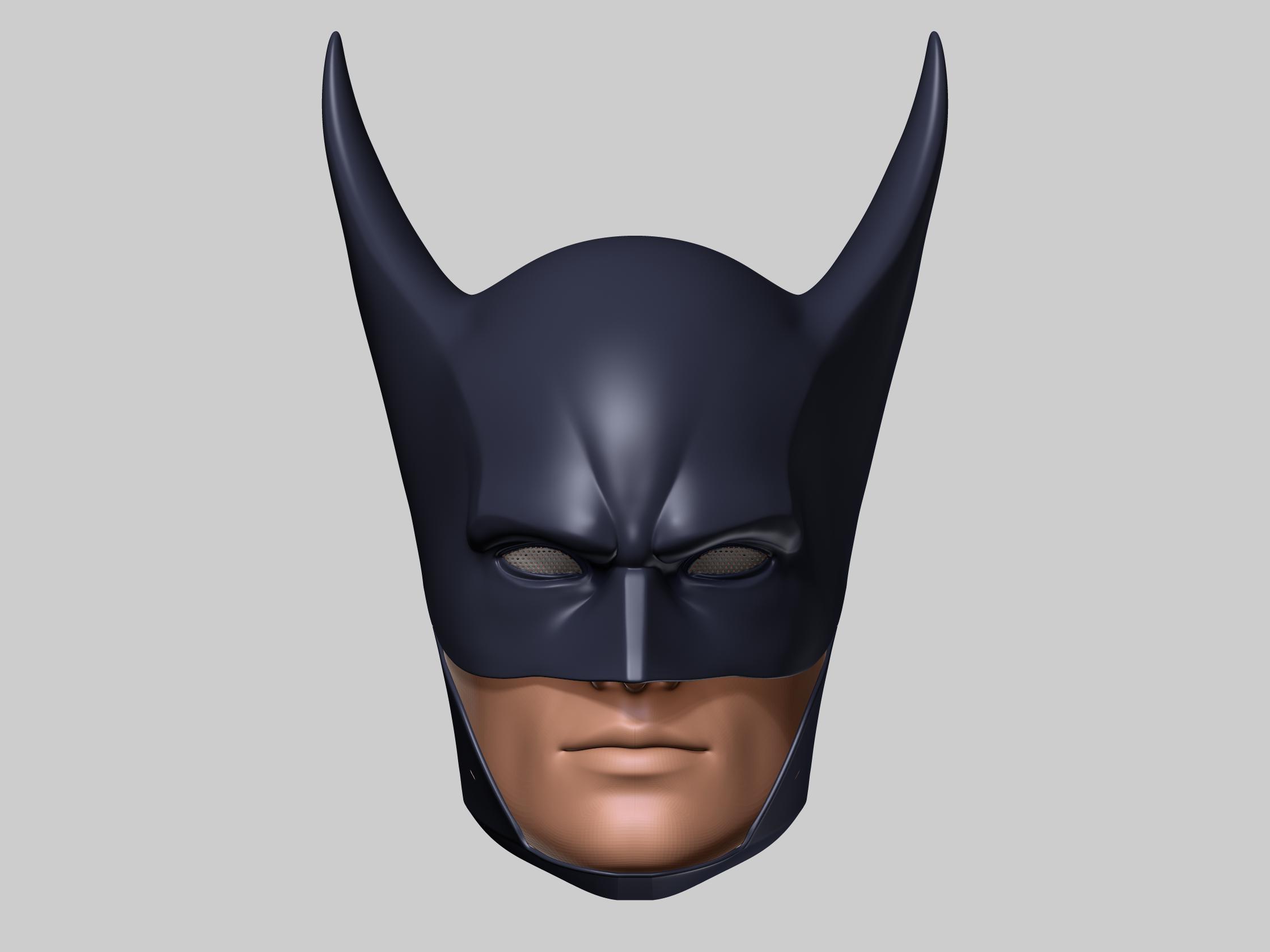 Batman First Appearance Cowl 3d model