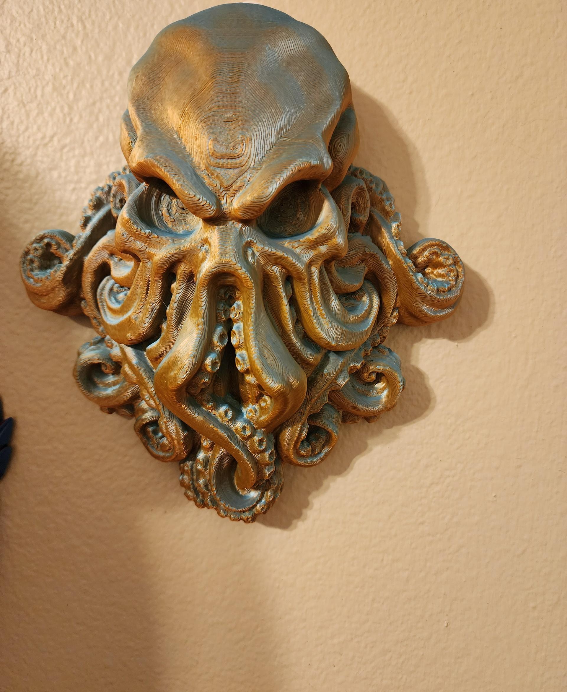 Cthulhu - Wall Decoration 3d model