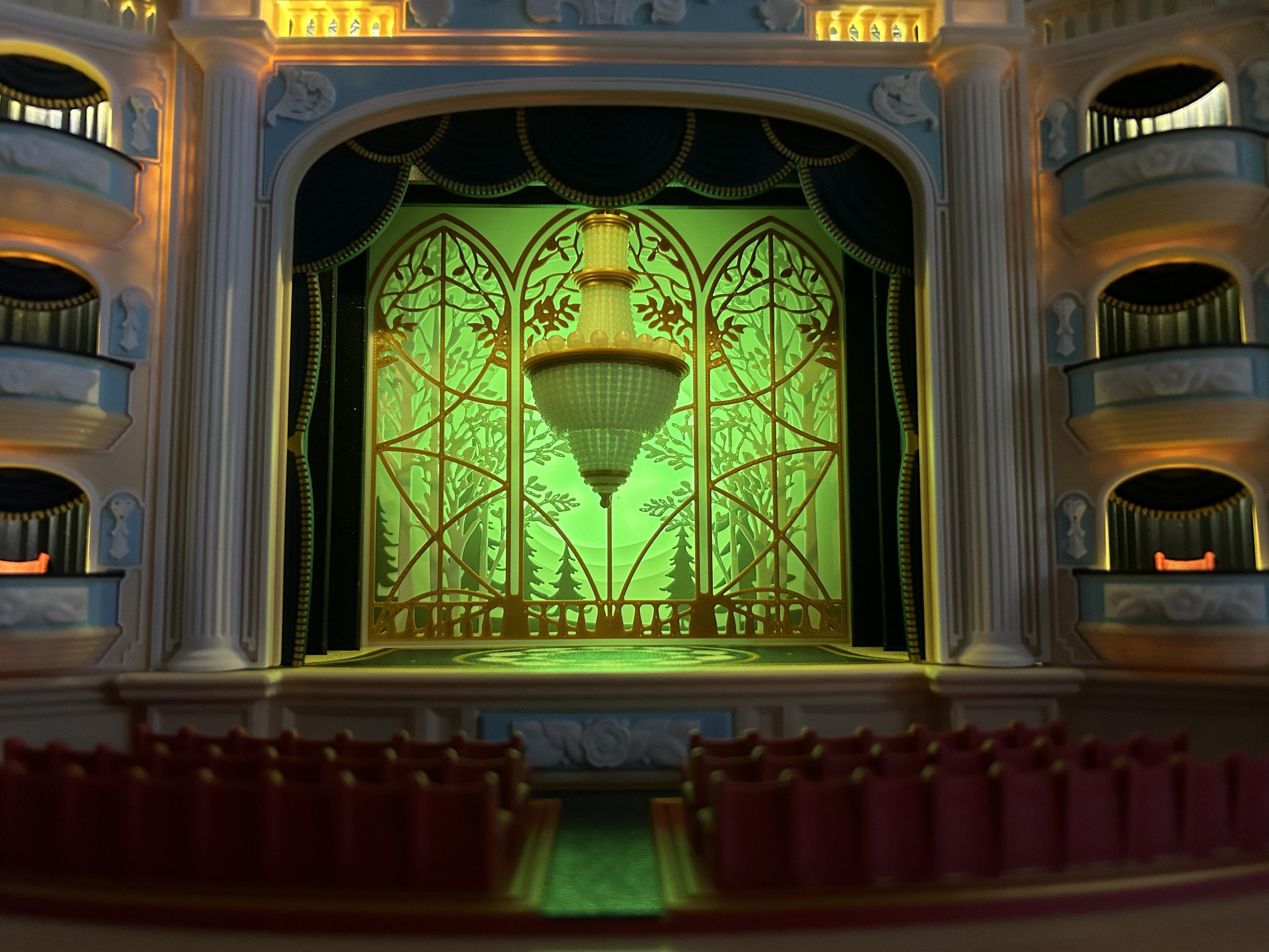 The Theatre (Light box / phone Cinema & Puppets Theatre) 3d model