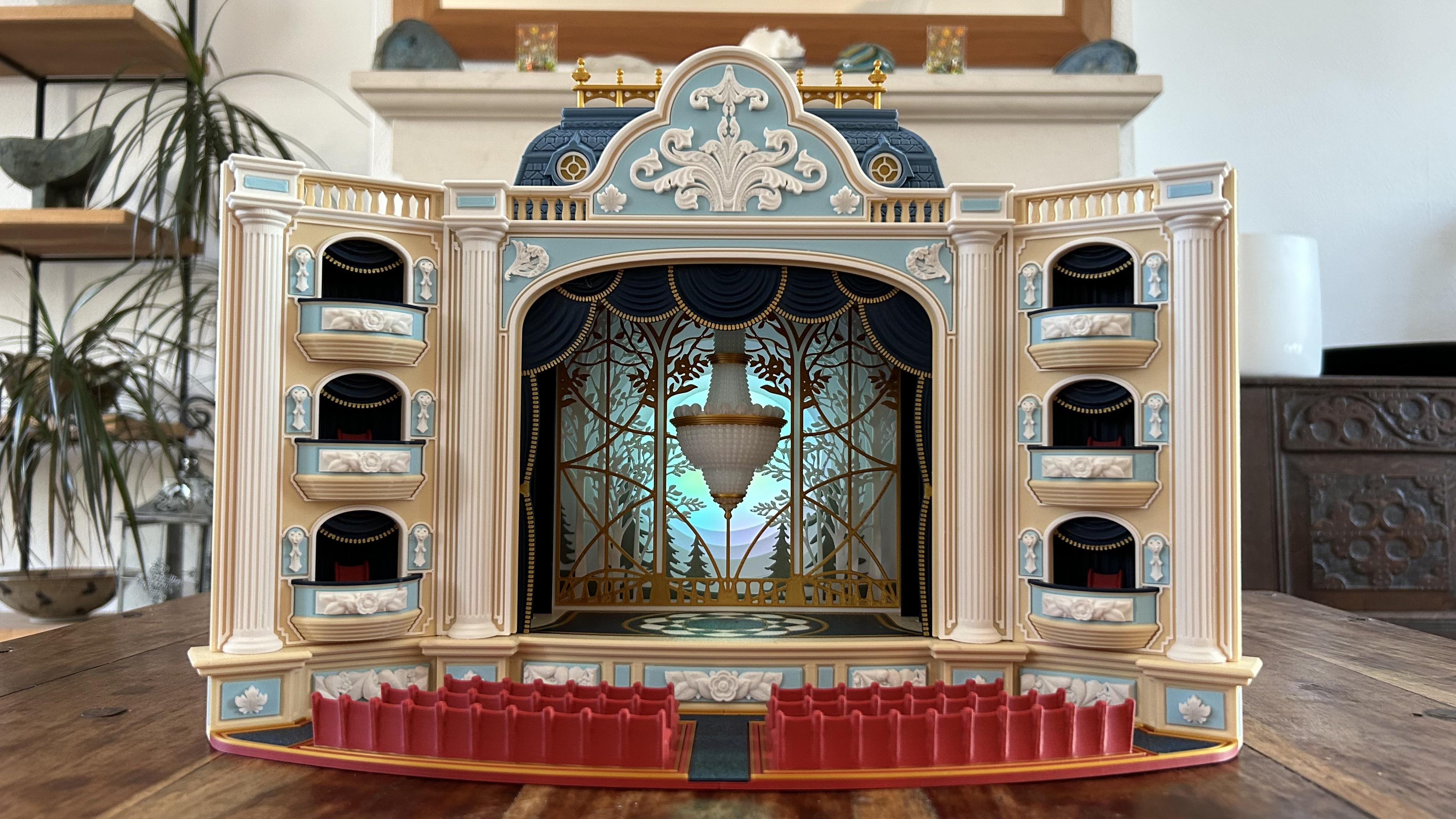 The Theatre (Light box / phone Cinema & Puppets Theatre) 3d model