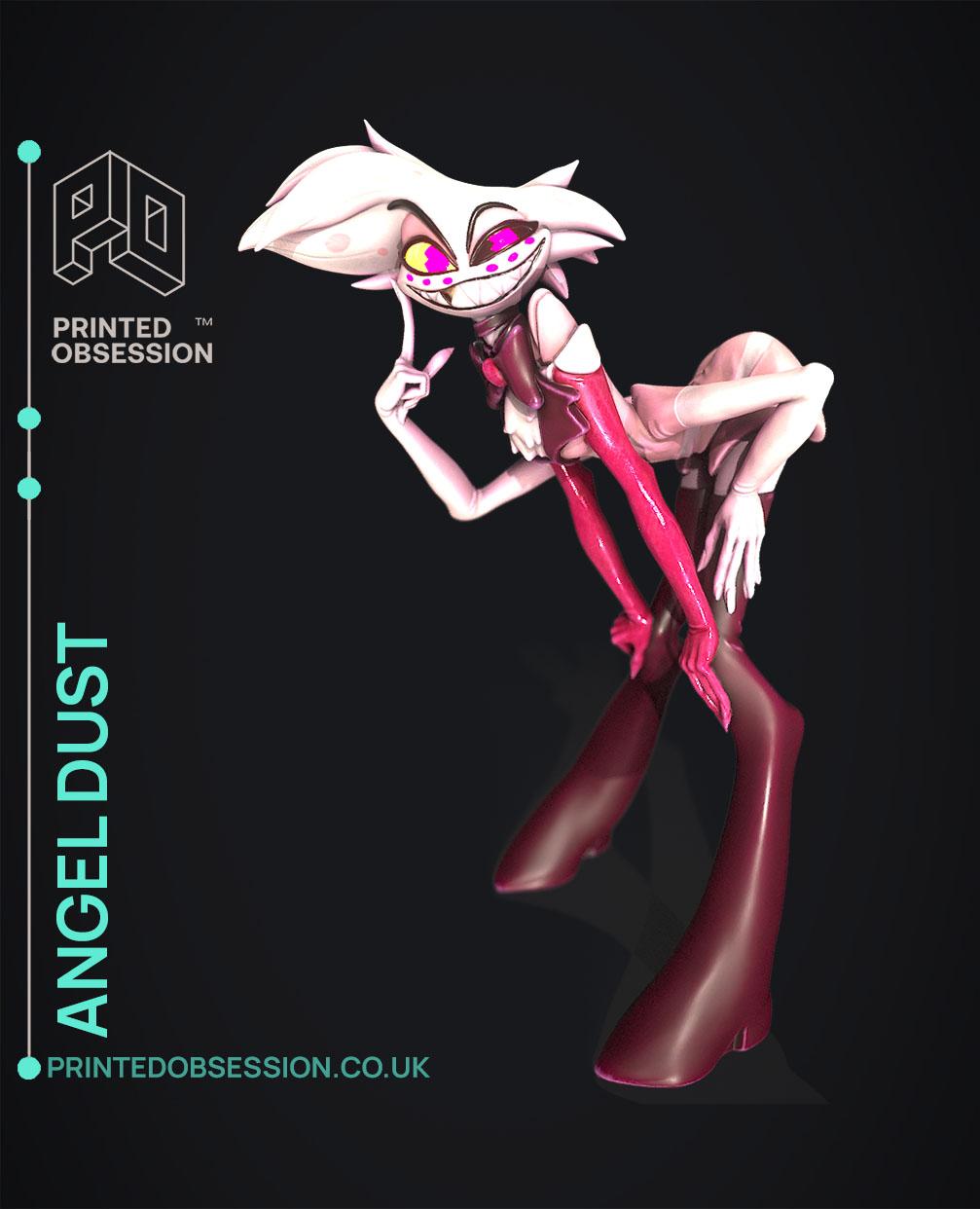 Angel Dust - Hazbin Hotel - Fan Art 3d model