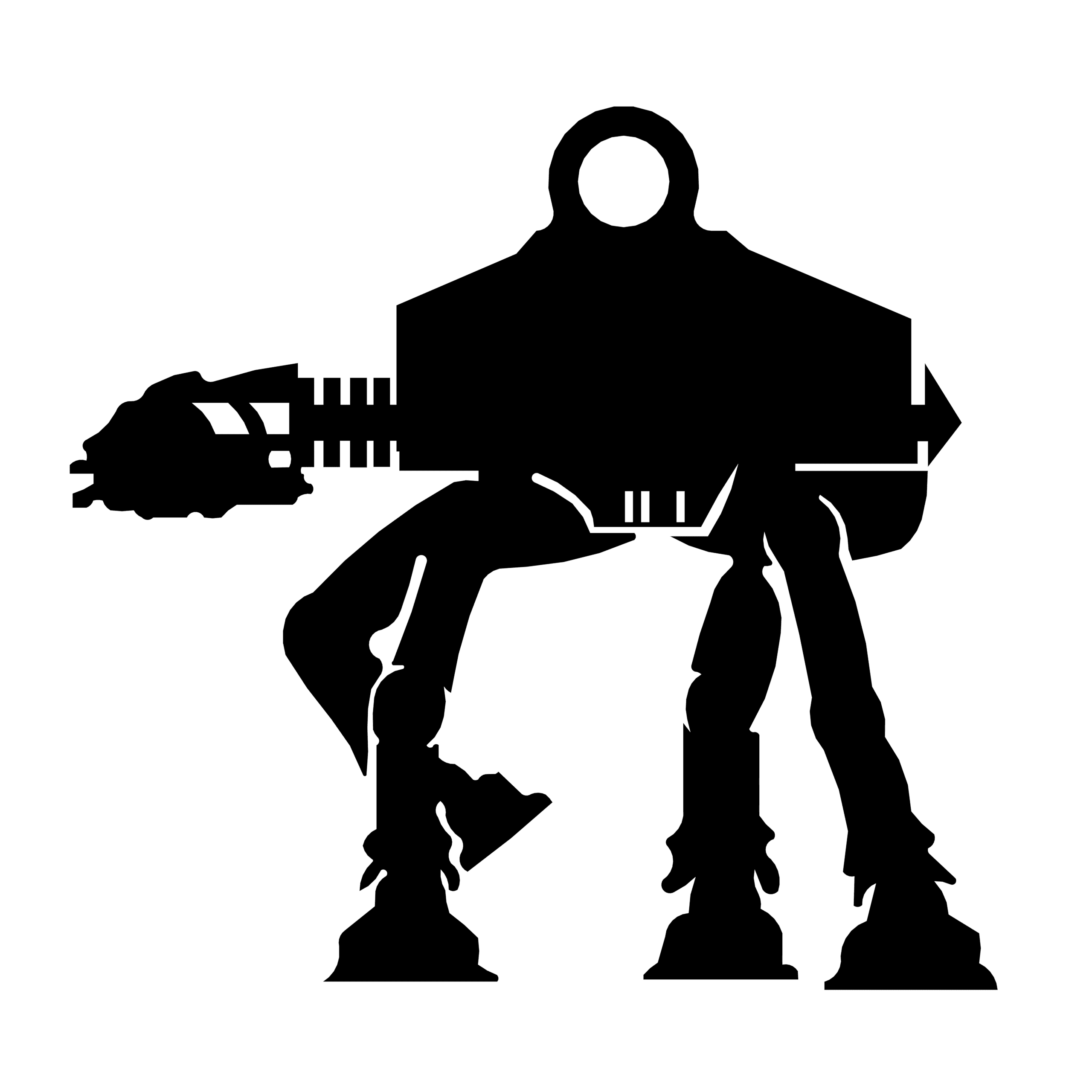 Imperial AT-AT Walker 3d Keychain.STL 3d model