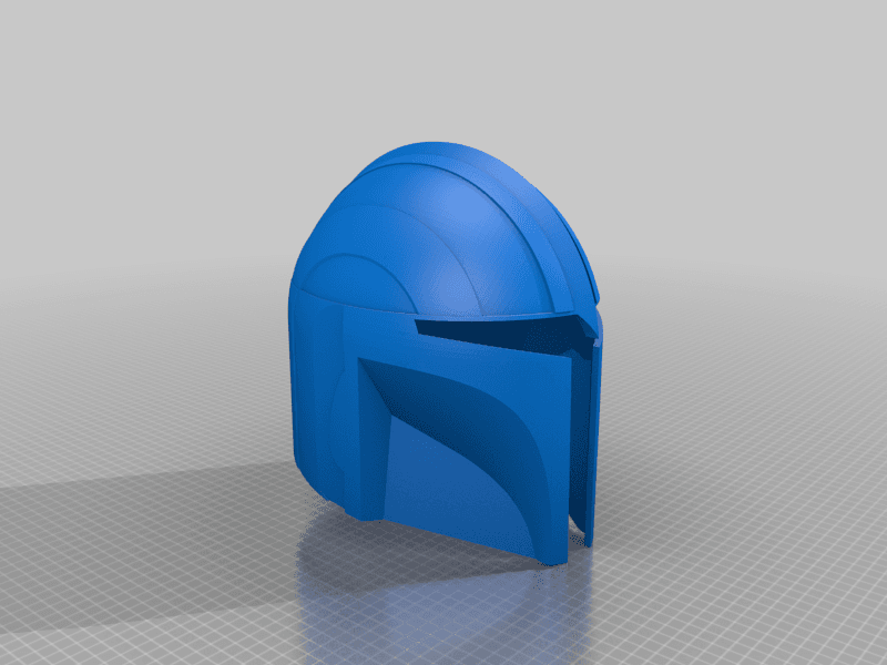 Thor Mandalorian helmet 3d model