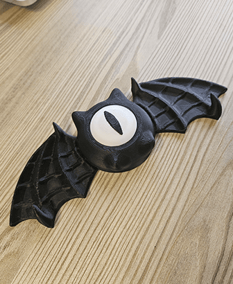 One Eyed Bat Wall Hook 3d model