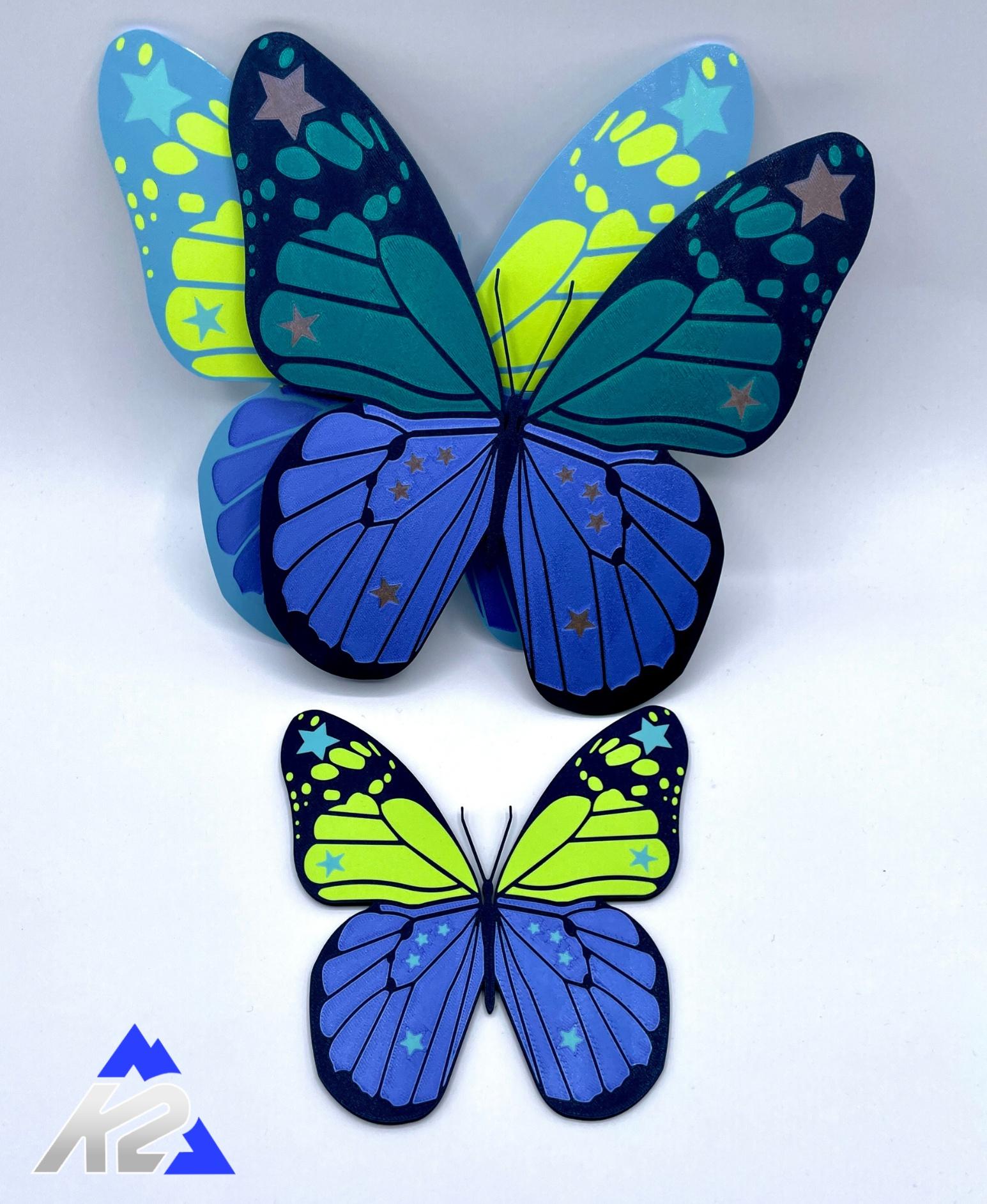 Bambu Butterfly - What a beautiful birthday tribute! - 3d model