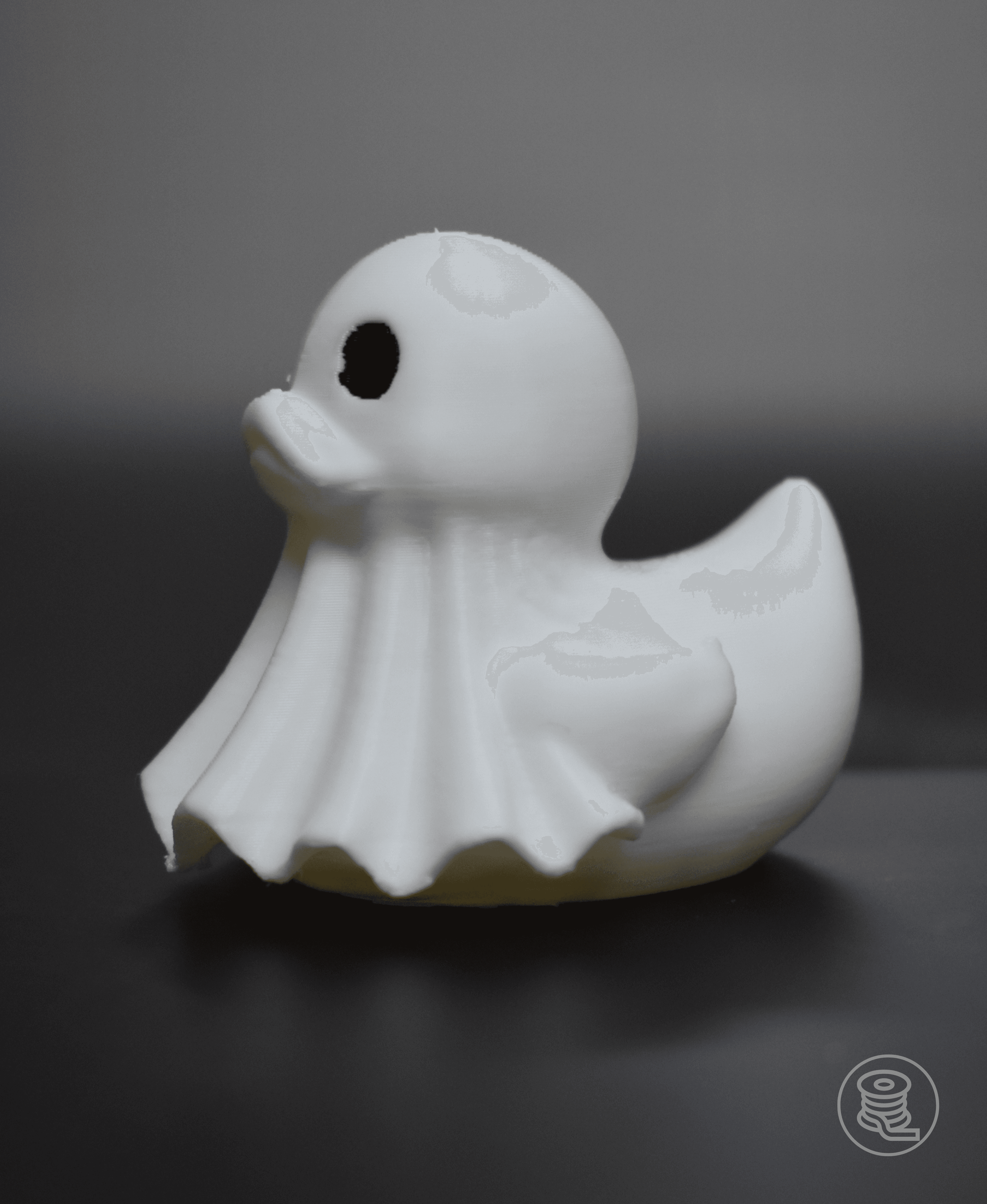 Halloween Ghost Duck 3d model