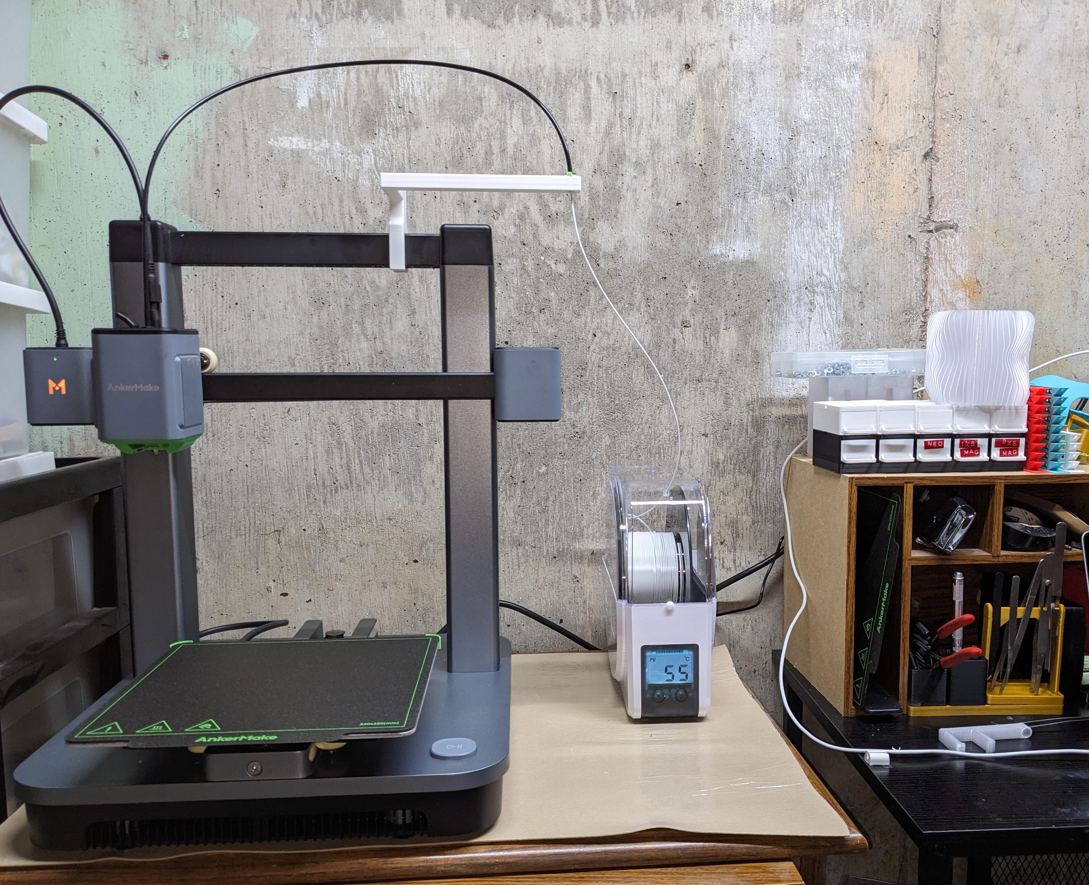 Filament guide for the Ankermake M5C 3d model