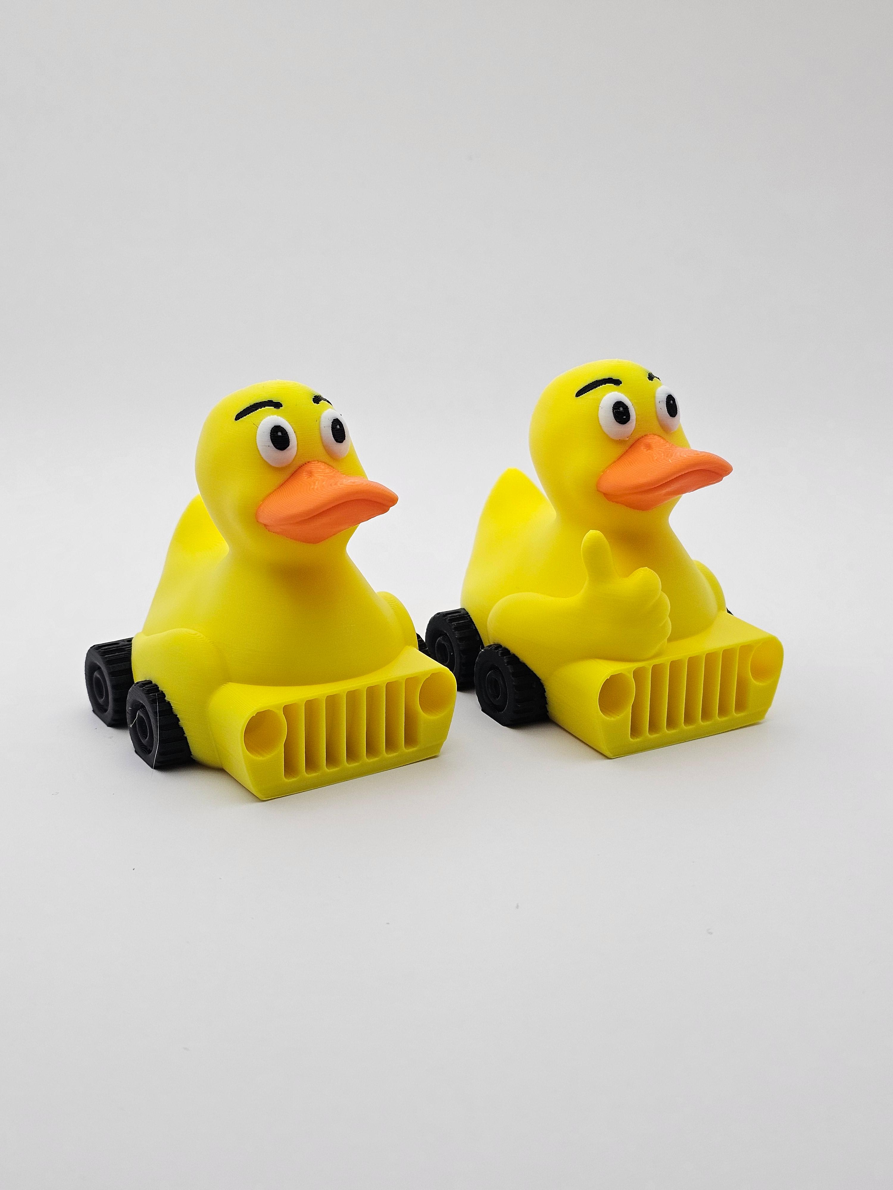 Rubber Duck Jeep Nice Set / 3MF Included / No Supports 3d model