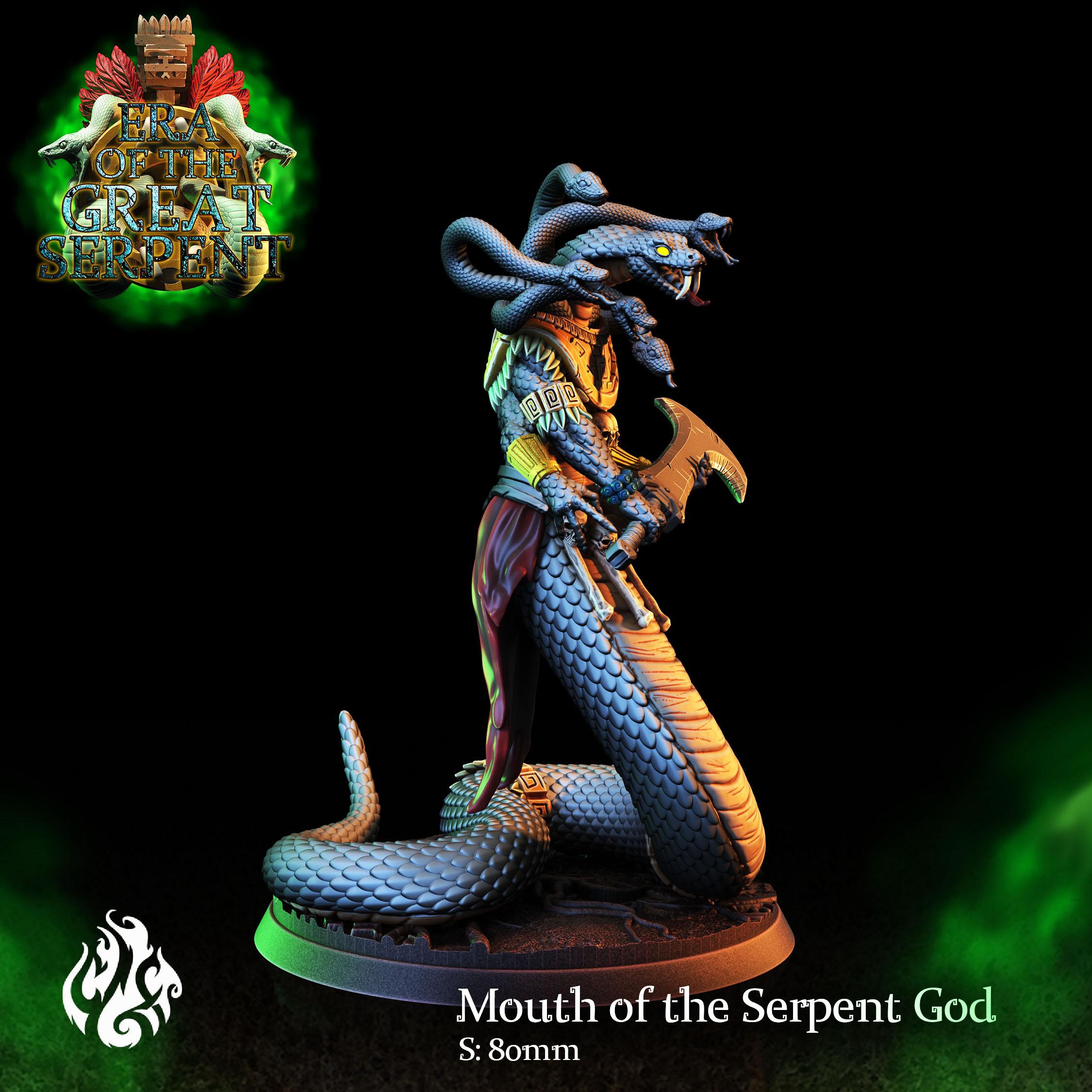 Mouth of the Serpent God 3d model