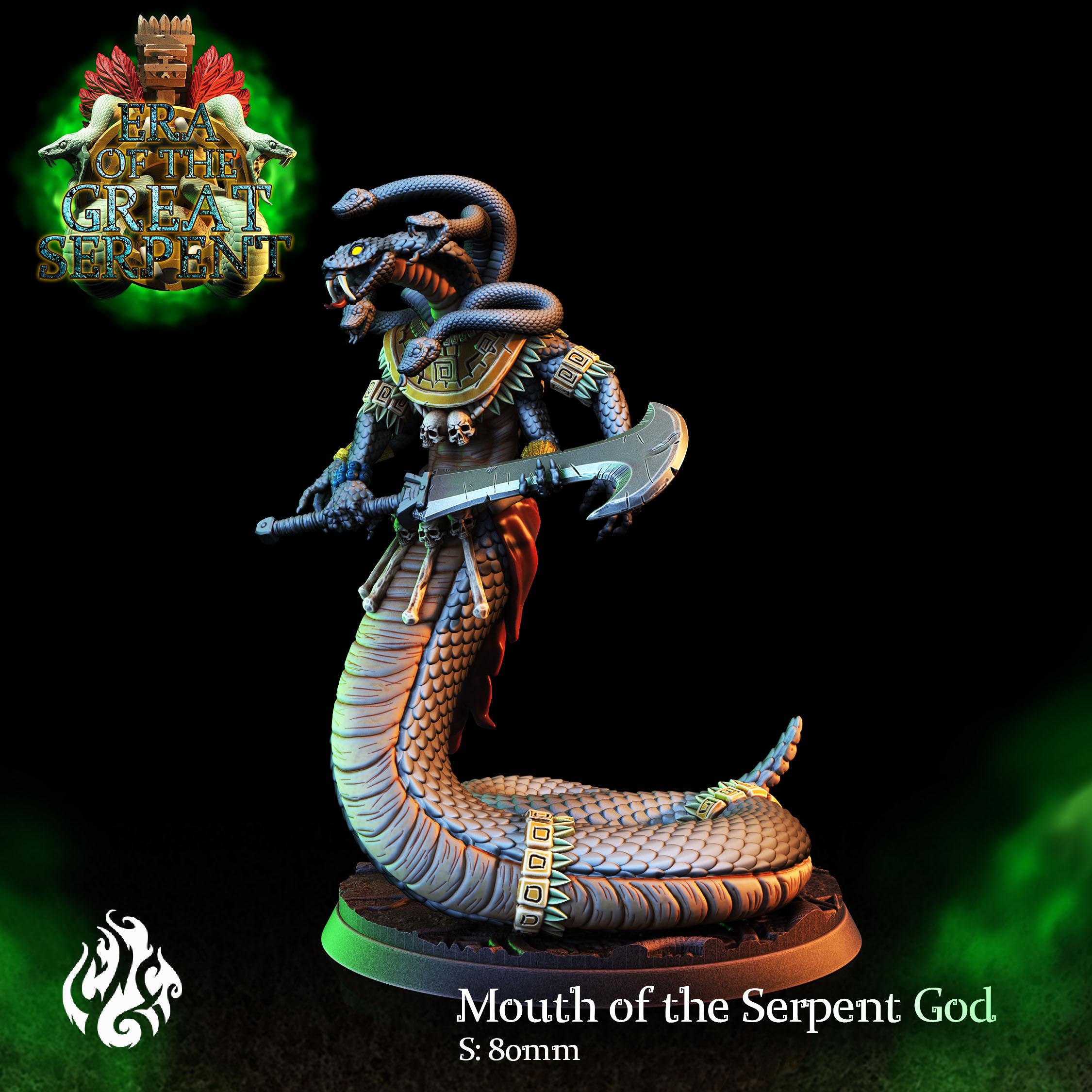 Mouth of the Serpent God 3d model